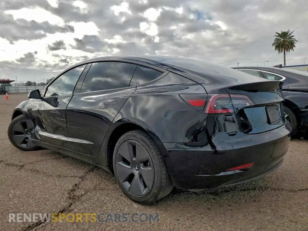 2 Photograph of a damaged car 5YJ3E1EA9PF459223 TESLA MODEL 3 2023