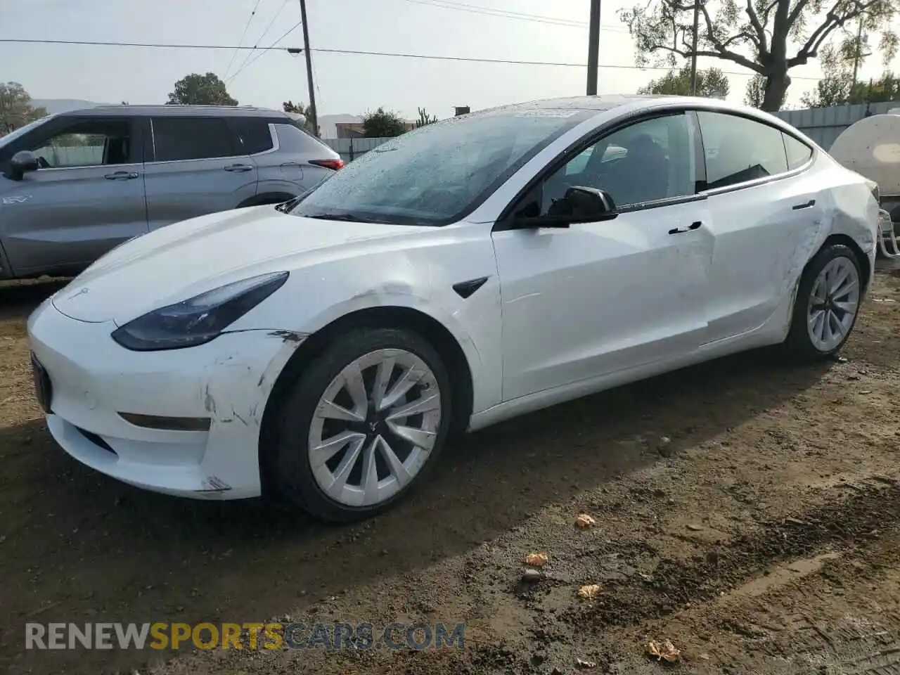 1 Photograph of a damaged car 5YJ3E1EA9PF459657 TESLA MODEL 3 2023