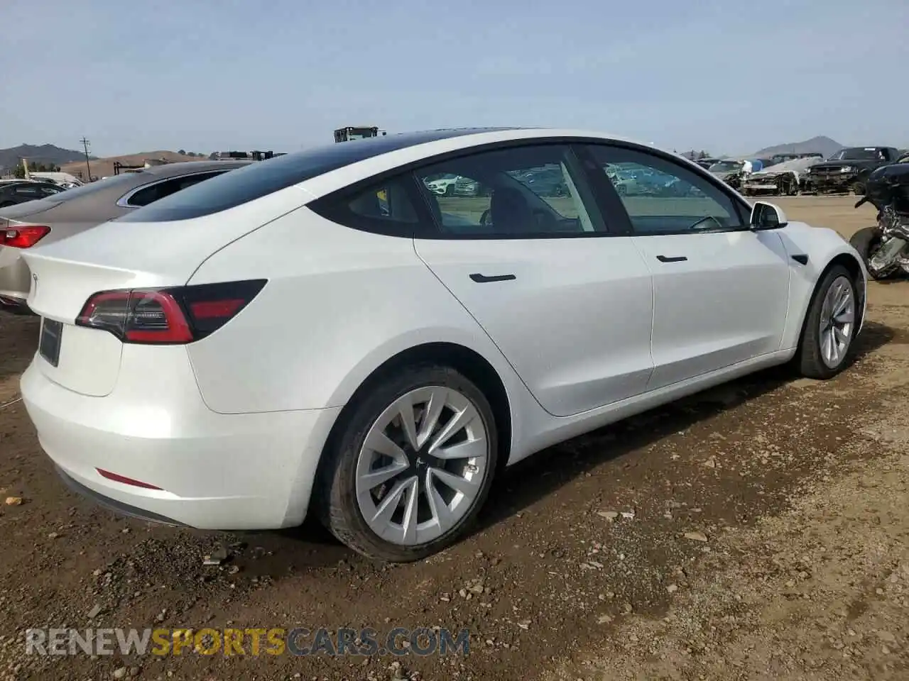 3 Photograph of a damaged car 5YJ3E1EA9PF459657 TESLA MODEL 3 2023
