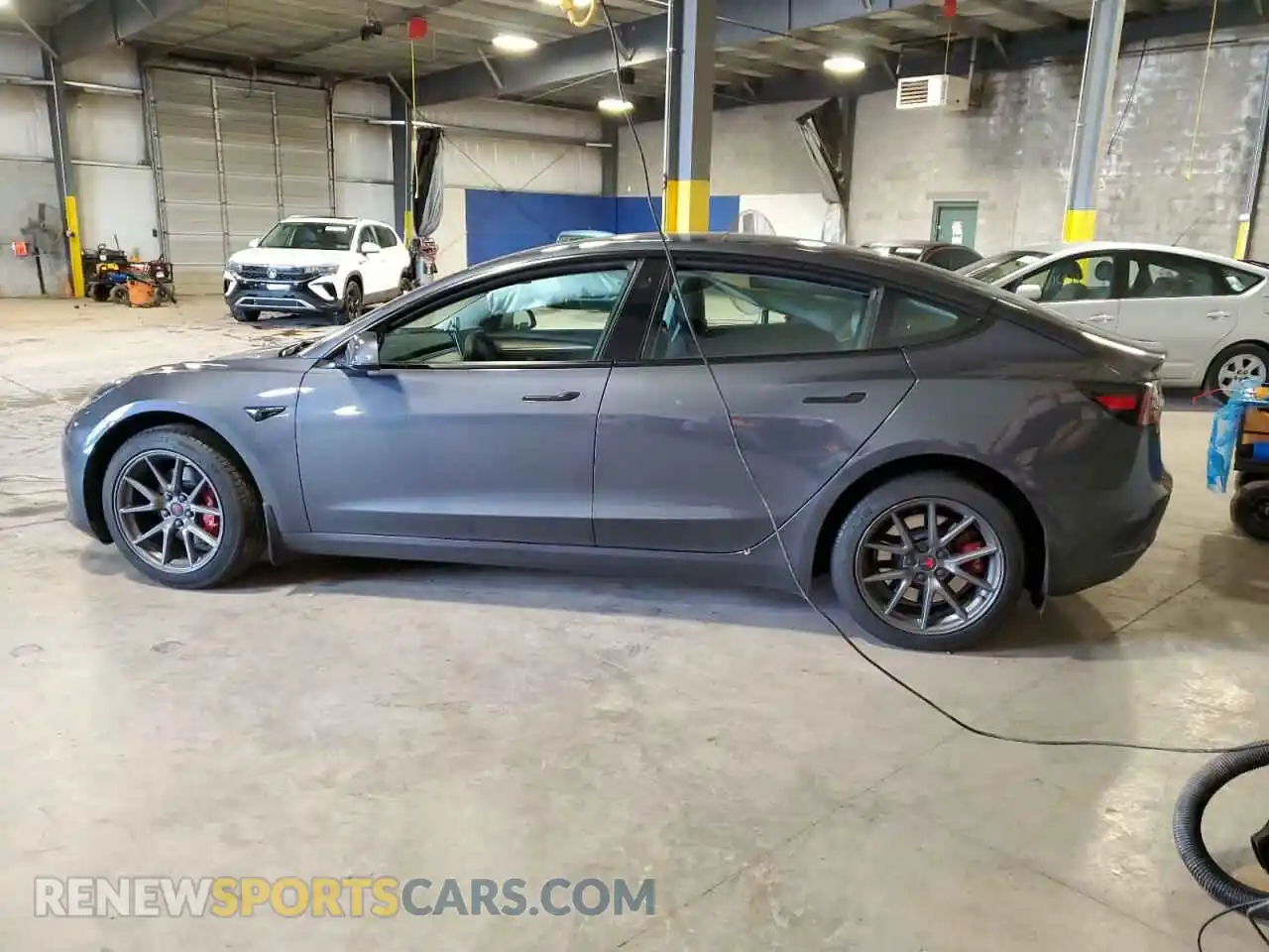 2 Photograph of a damaged car 5YJ3E1EA9PF484140 TESLA MODEL 3 2023