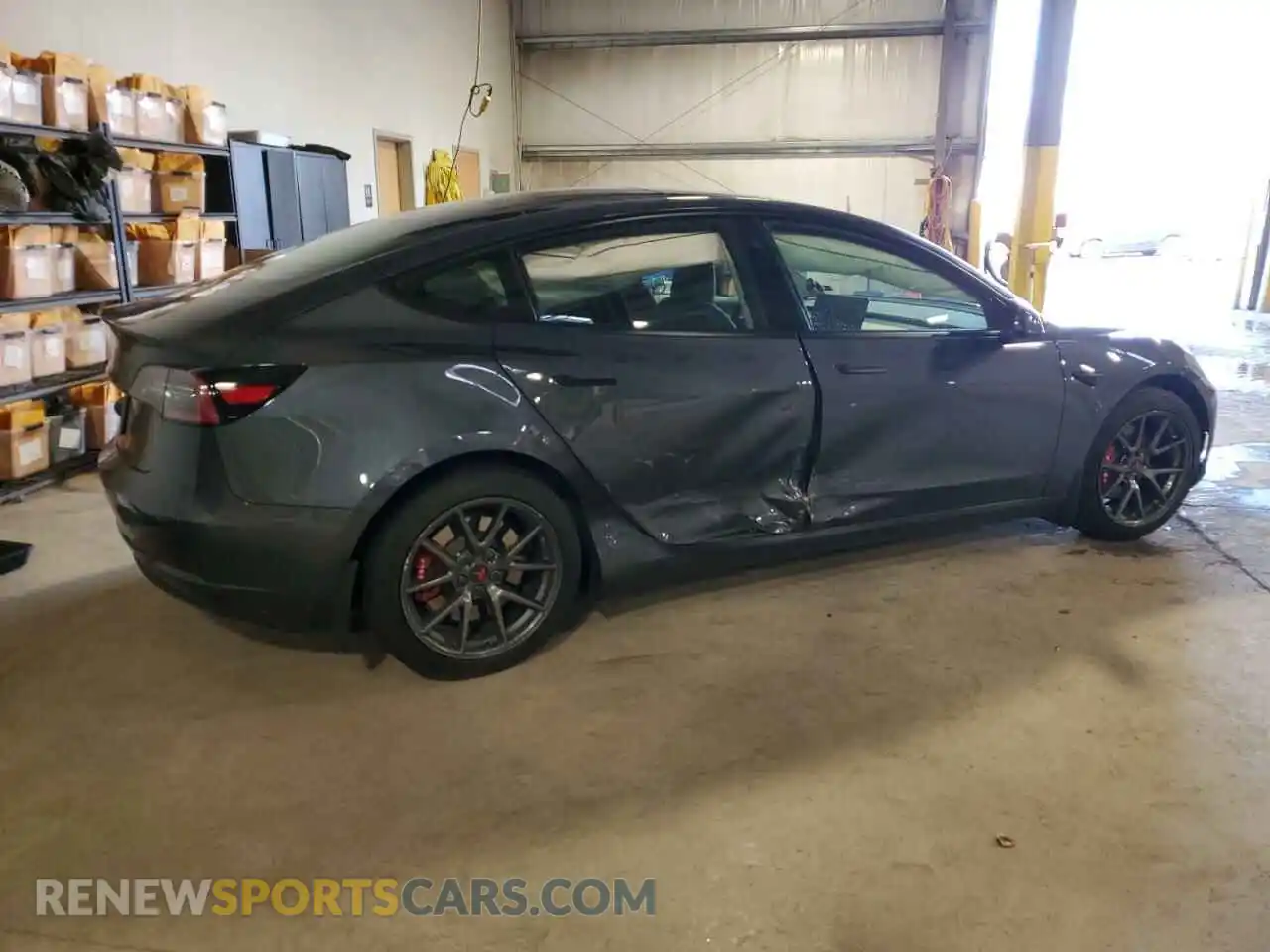 3 Photograph of a damaged car 5YJ3E1EA9PF484140 TESLA MODEL 3 2023