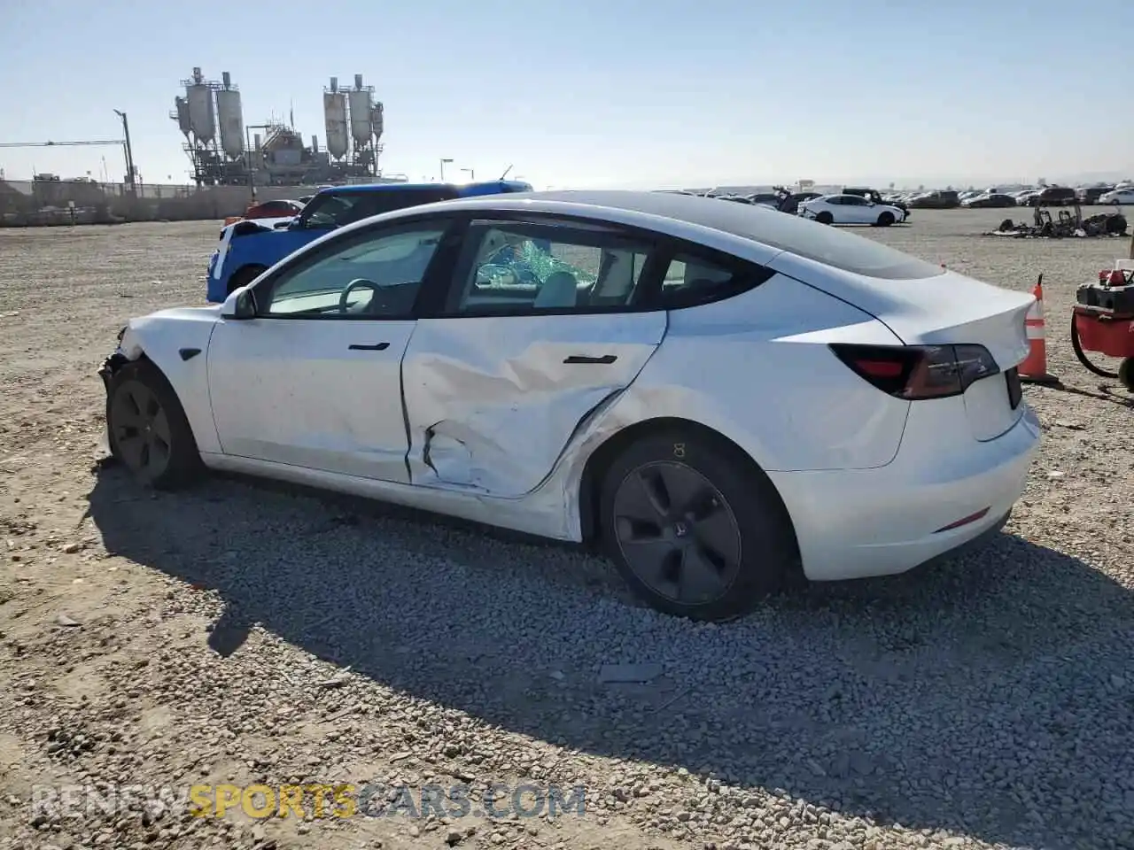 2 Photograph of a damaged car 5YJ3E1EA9PF512955 TESLA MODEL 3 2023
