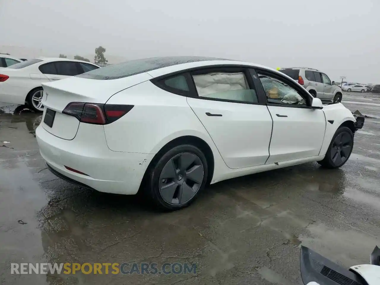 3 fotografías del automóvil dañado 5YJ3E1EA9PF558768 TESLA MODEL 3 2023