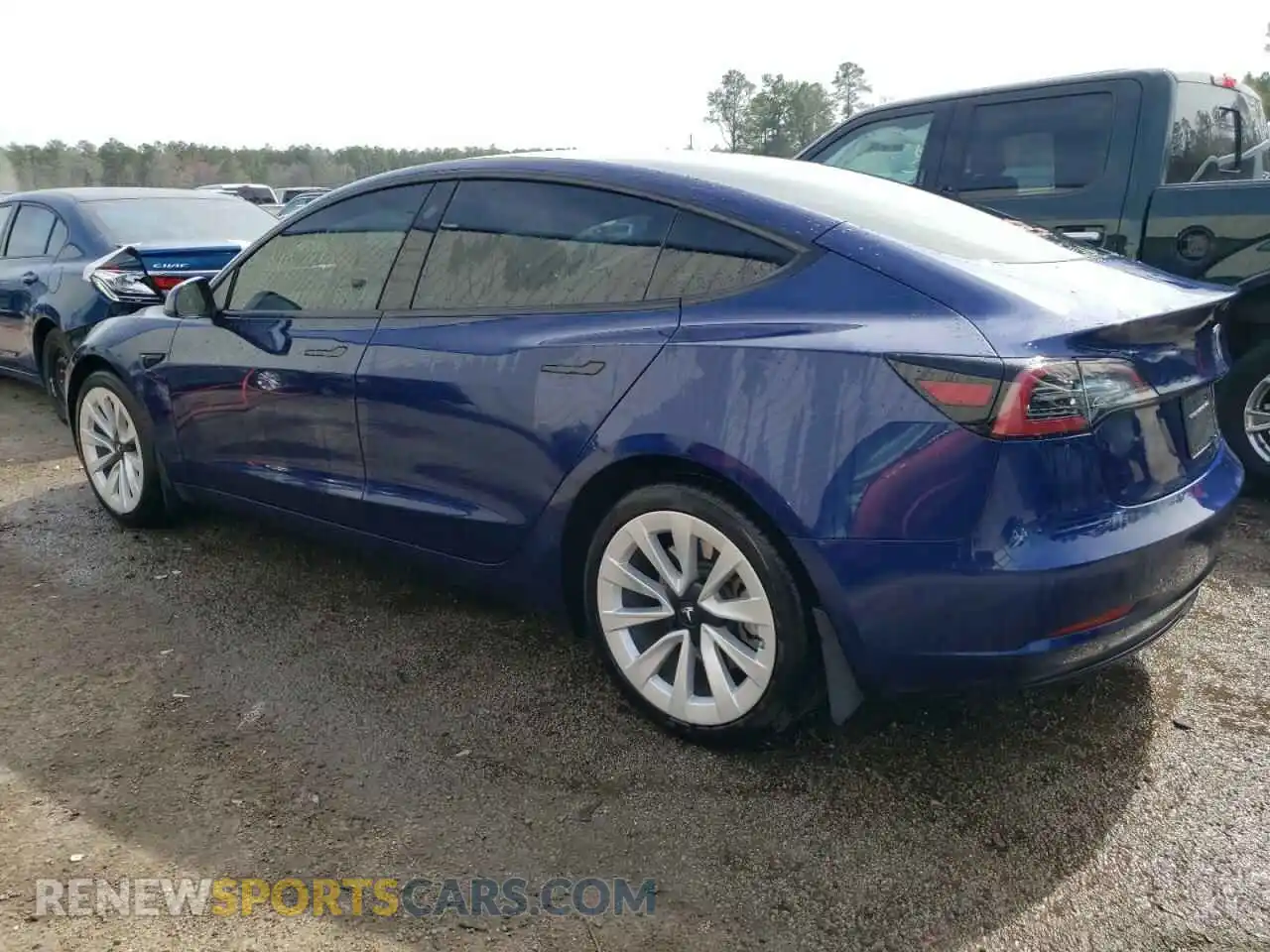 2 Photograph of a damaged car 5YJ3E1EA9PF560004 TESLA MODEL 3 2023