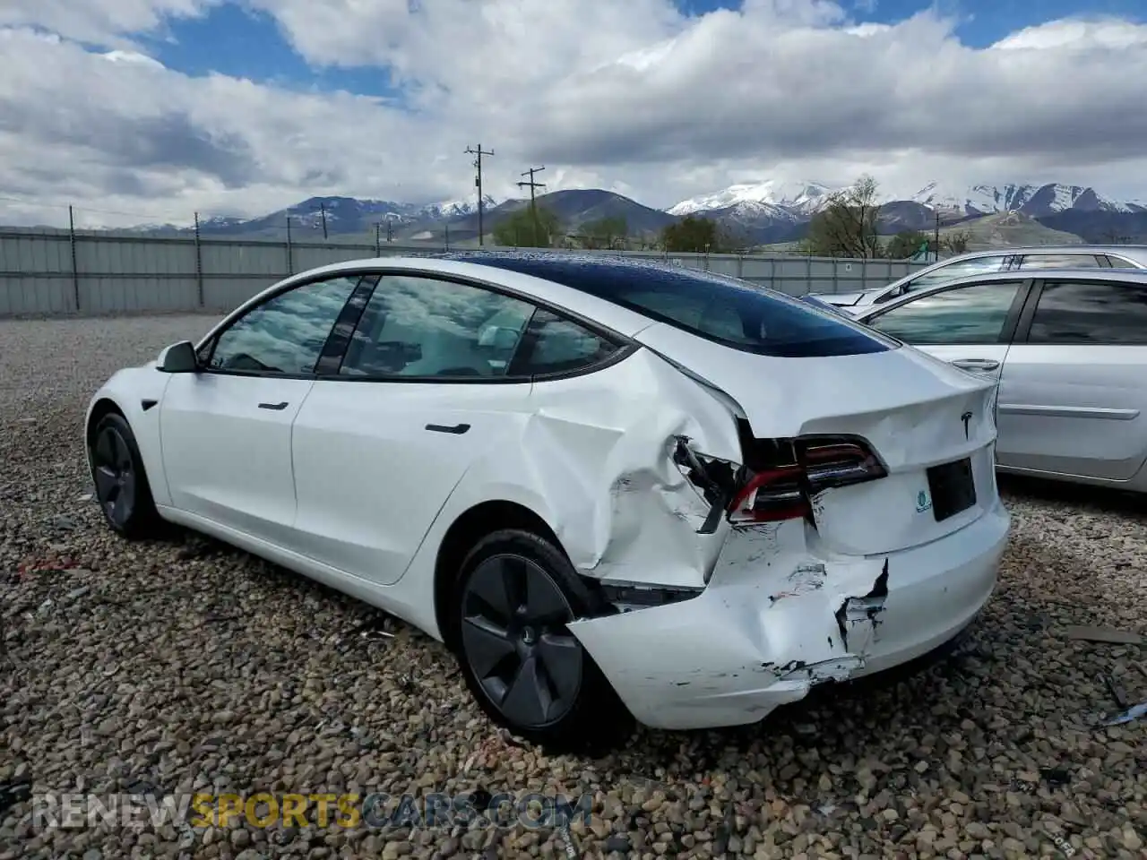 2 Photograph of a damaged car 5YJ3E1EA9PF569835 TESLA MODEL 3 2023