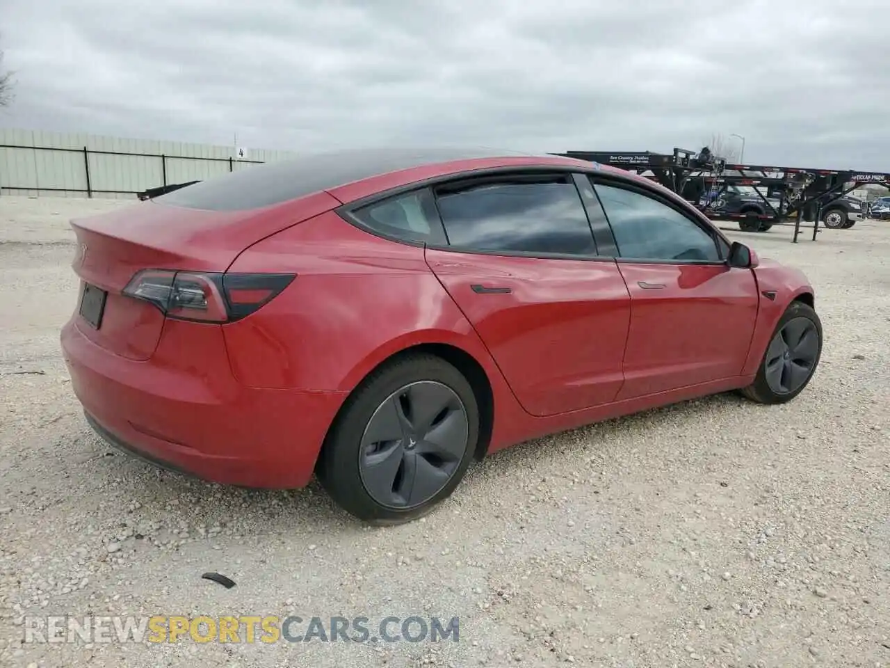 3 Photograph of a damaged car 5YJ3E1EA9PF602655 TESLA MODEL 3 2023