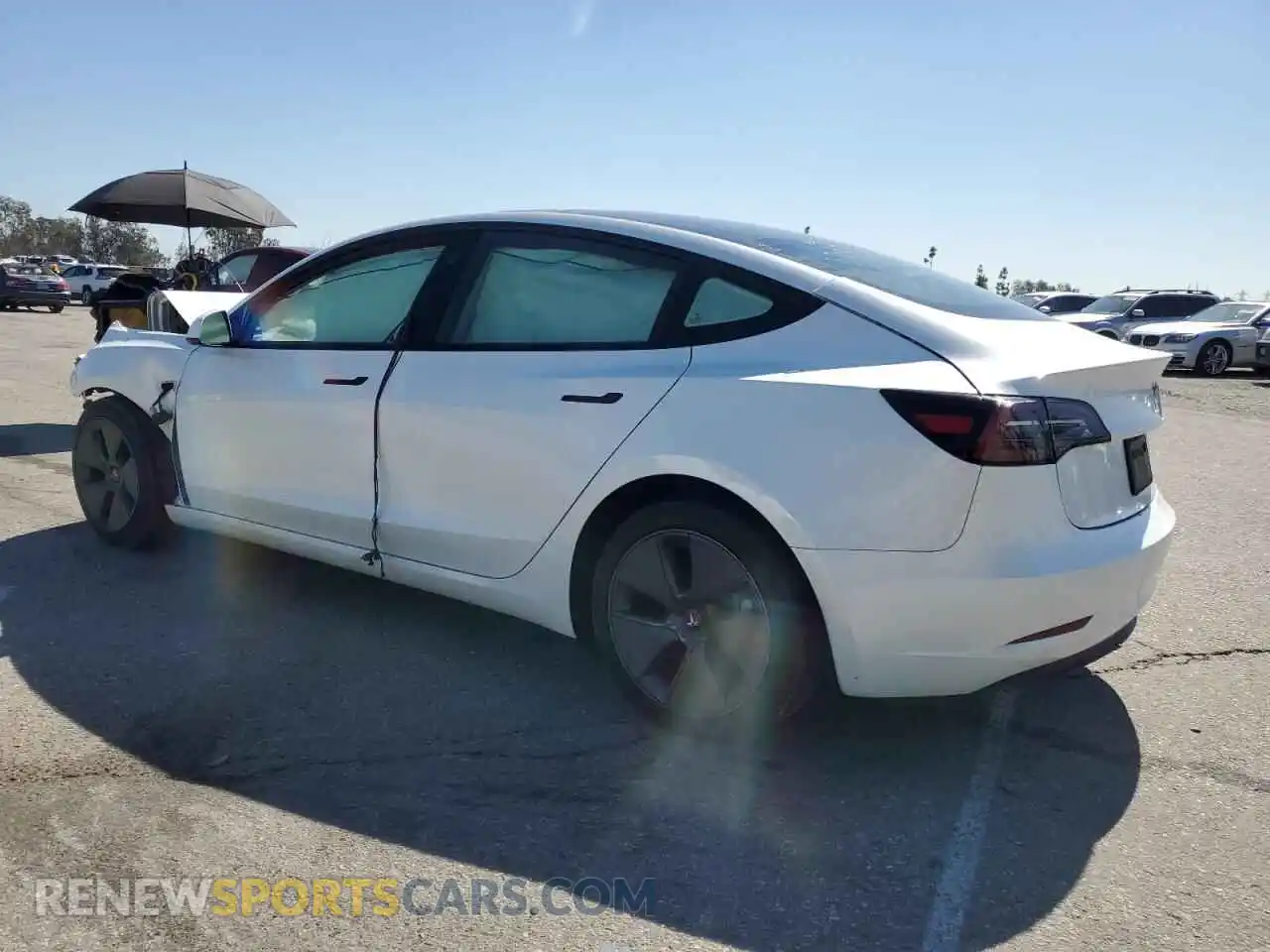 2 Photograph of a damaged car 5YJ3E1EA9PF602879 TESLA MODEL 3 2023