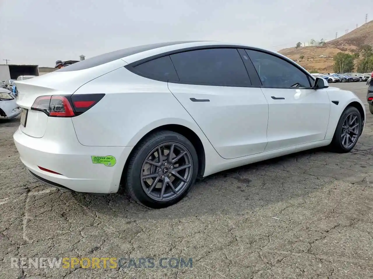 3 Photograph of a damaged car 5YJ3E1EA9PF606155 TESLA MODEL 3 2023