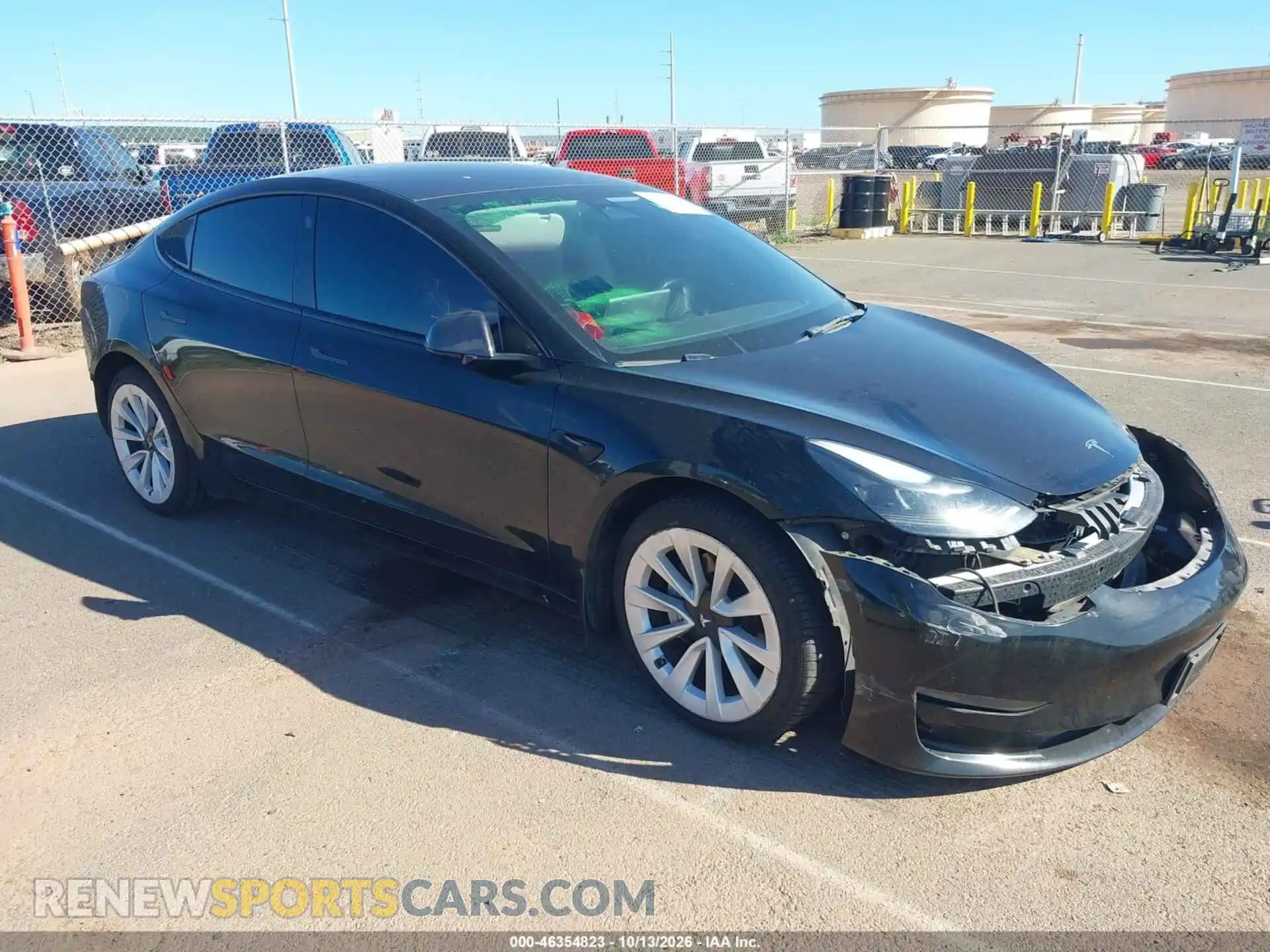1 Photograph of a damaged car 5YJ3E1EA9PF612327 TESLA MODEL 3 2023