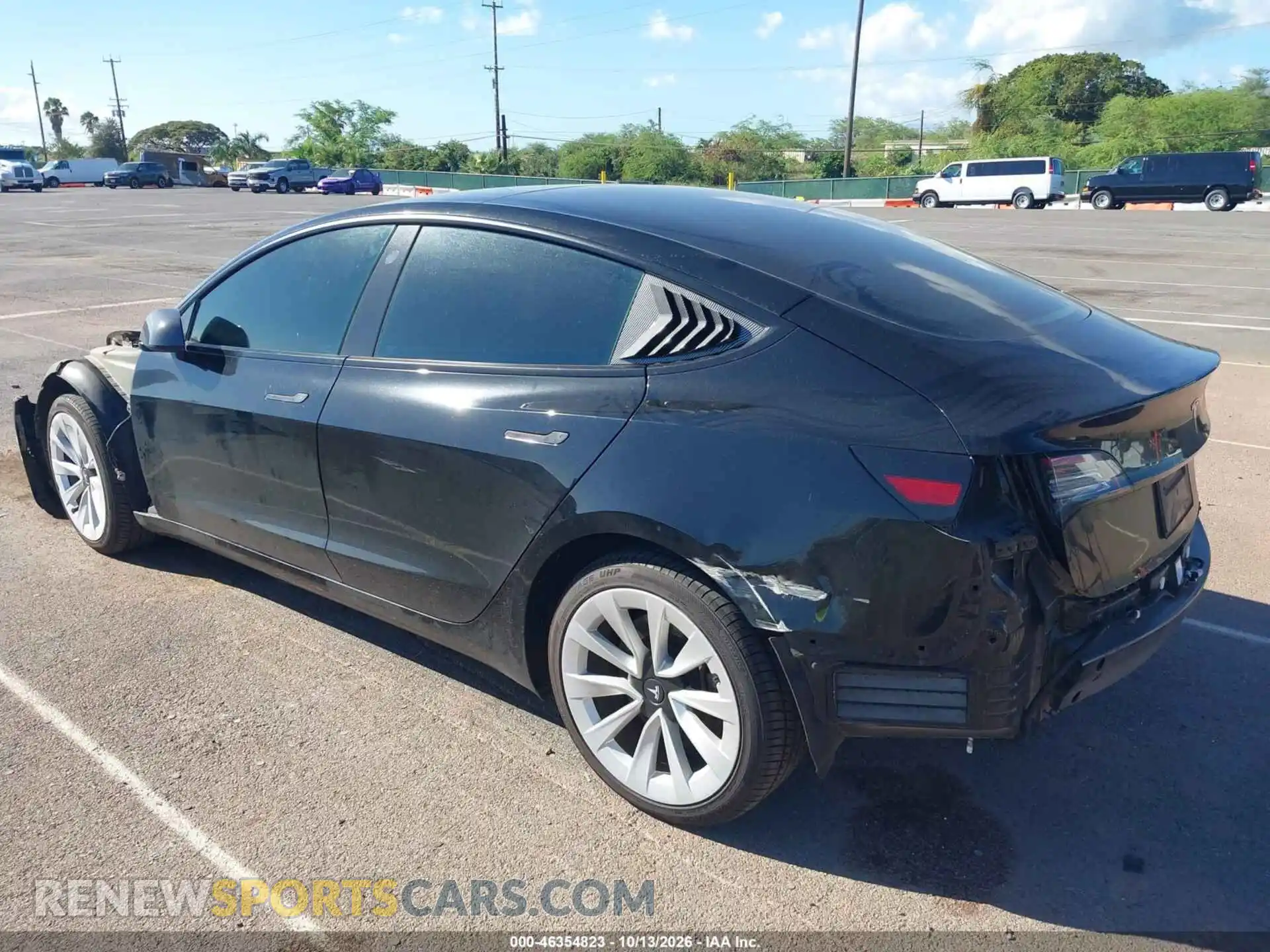3 Photograph of a damaged car 5YJ3E1EA9PF612327 TESLA MODEL 3 2023