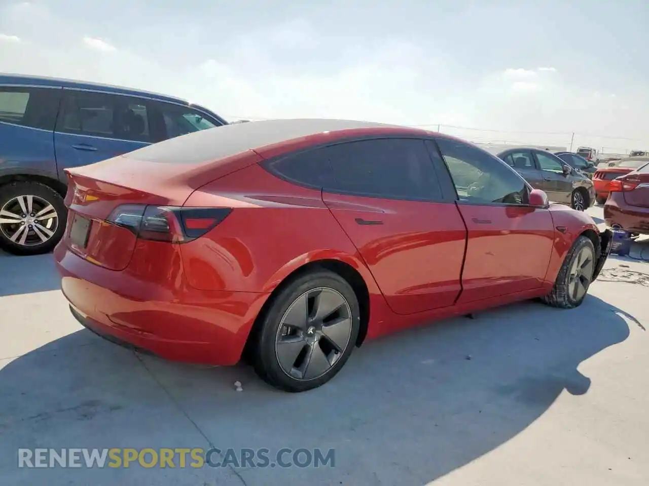 3 Photograph of a damaged car 5YJ3E1EA9PF620783 TESLA MODEL 3 2023
