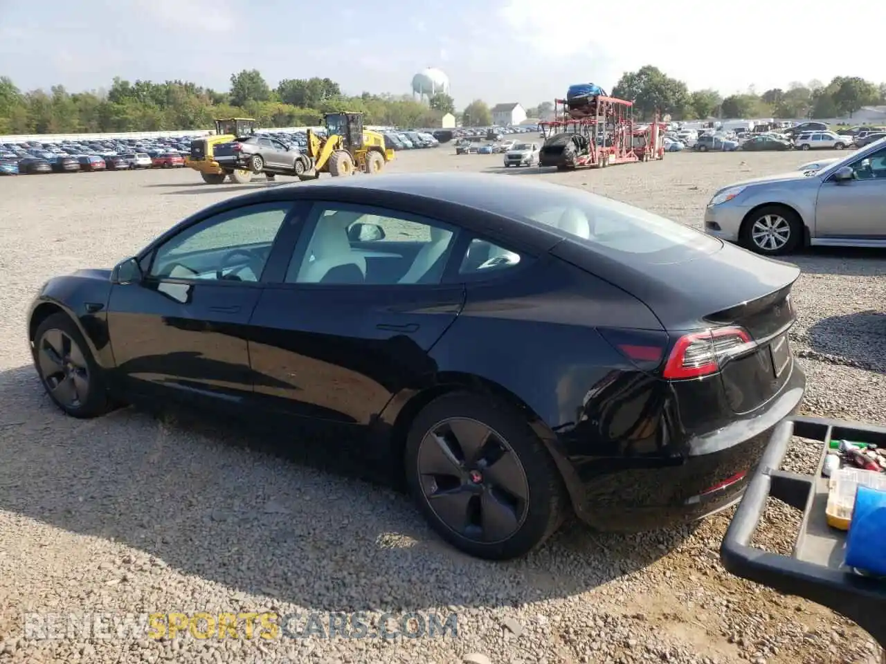 2 Photograph of a damaged car 5YJ3E1EA9PF628799 TESLA MODEL 3 2023