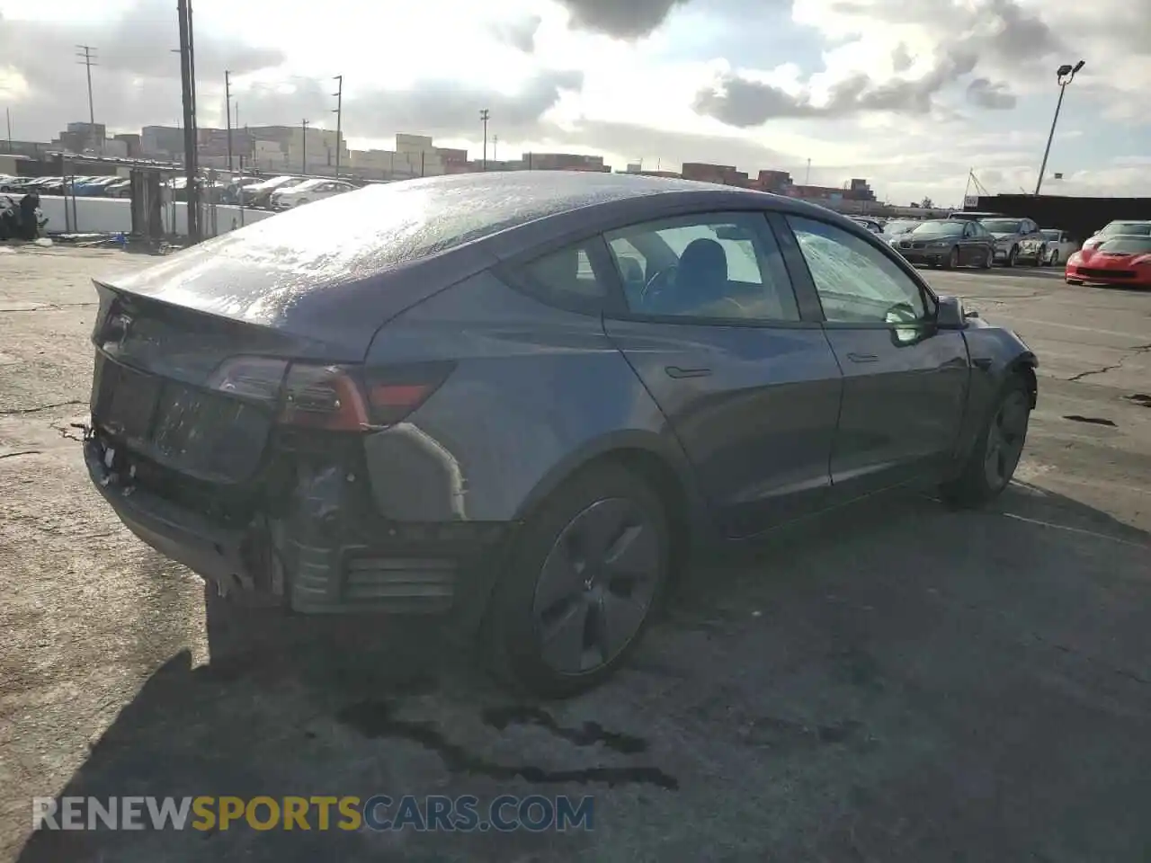 3 Photograph of a damaged car 5YJ3E1EA9PF647577 TESLA MODEL 3 2023