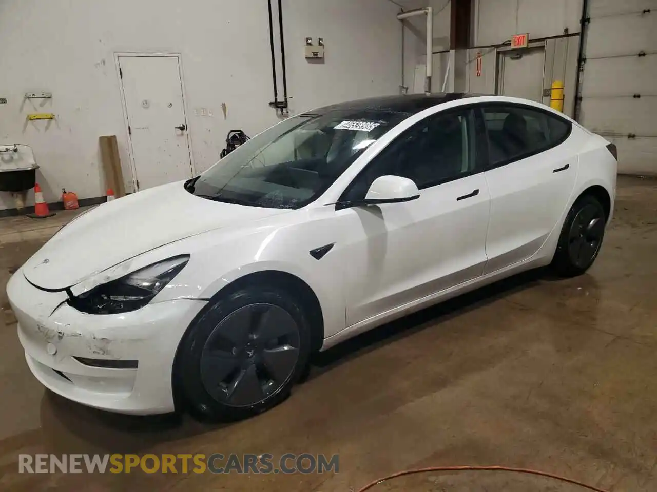 1 Photograph of a damaged car 5YJ3E1EA9PF653363 TESLA MODEL 3 2023