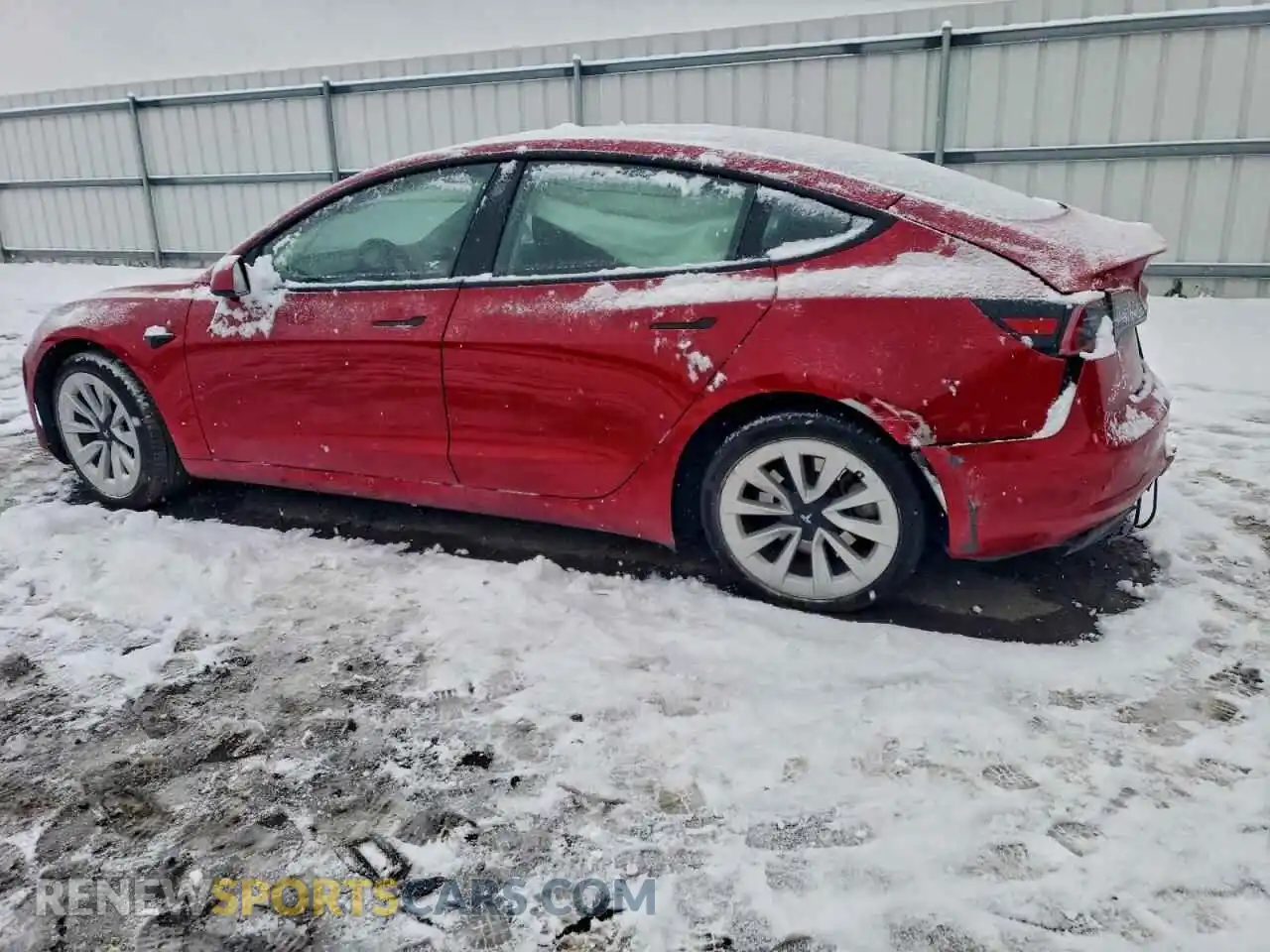 2 fotografías del automóvil dañado 5YJ3E1EA9PF654531 TESLA MODEL 3 2023