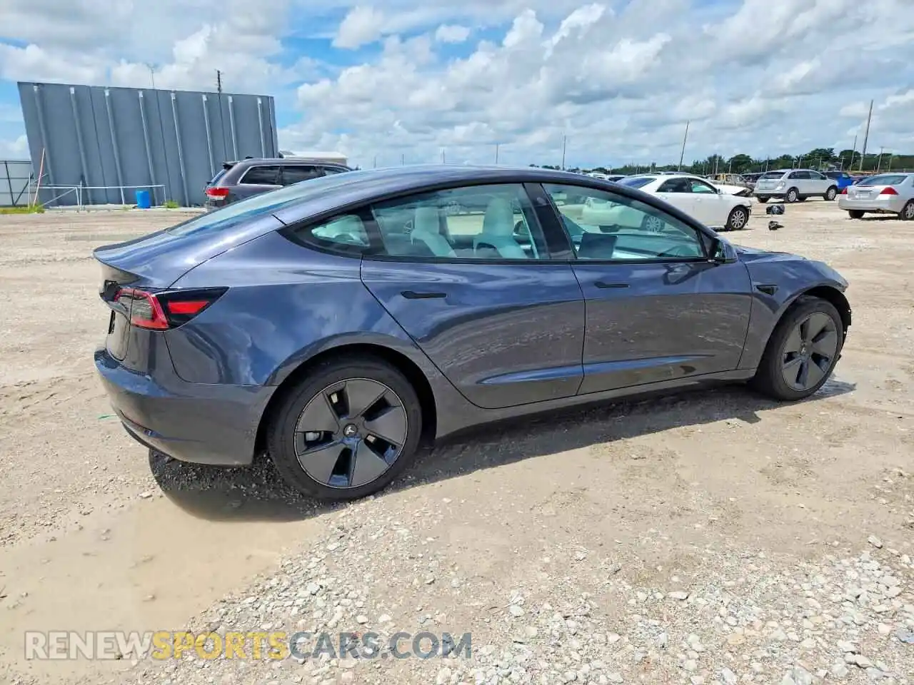 3 fotografías del automóvil dañado 5YJ3E1EA9PF673287 TESLA MODEL 3 2023
