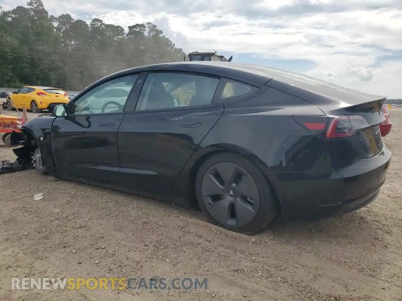 2 Photograph of a damaged car 5YJ3E1EA9PF690610 TESLA MODEL 3 2023