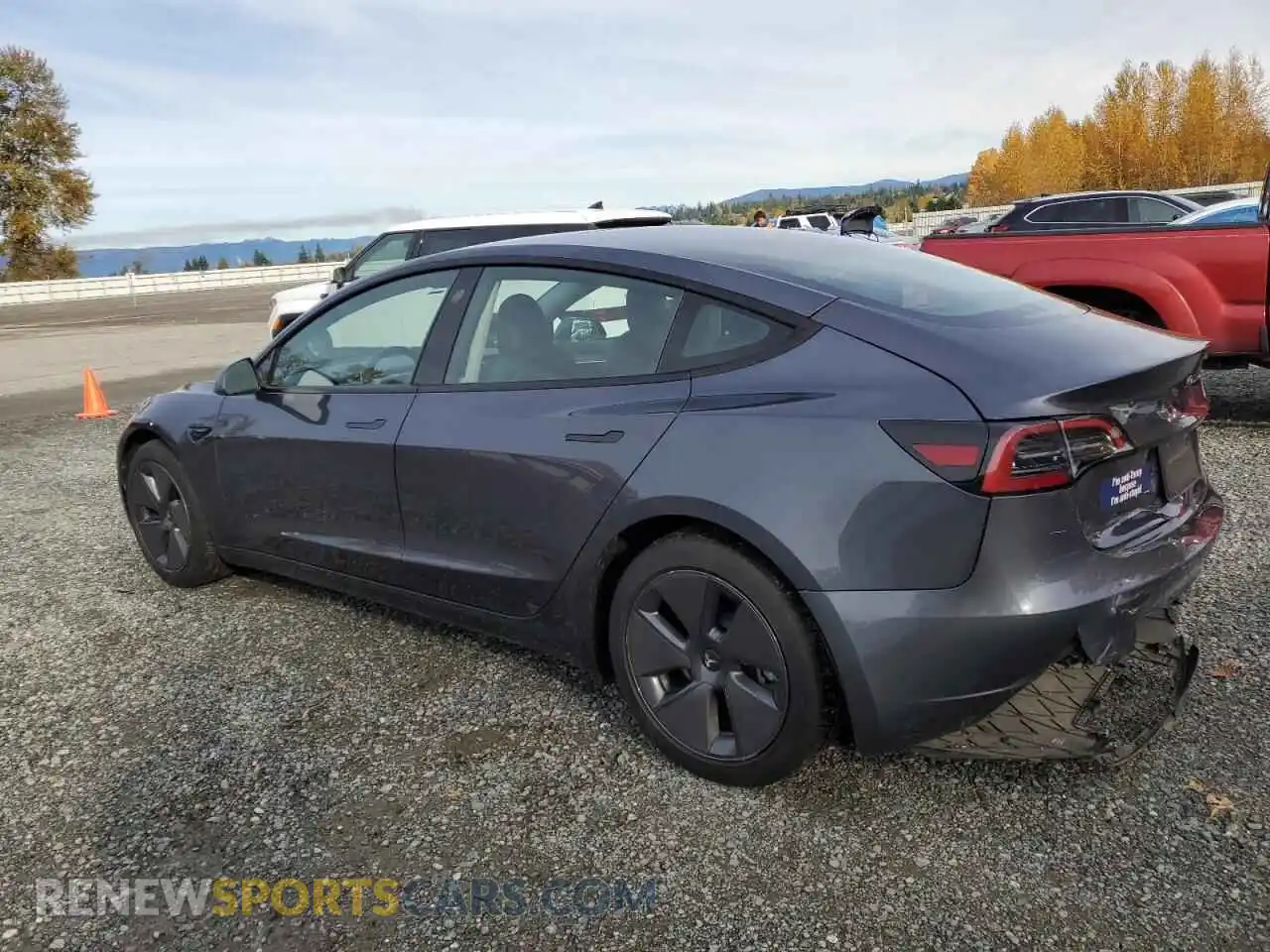 2 Photograph of a damaged car 5YJ3E1EA9PF697220 TESLA MODEL 3 2023