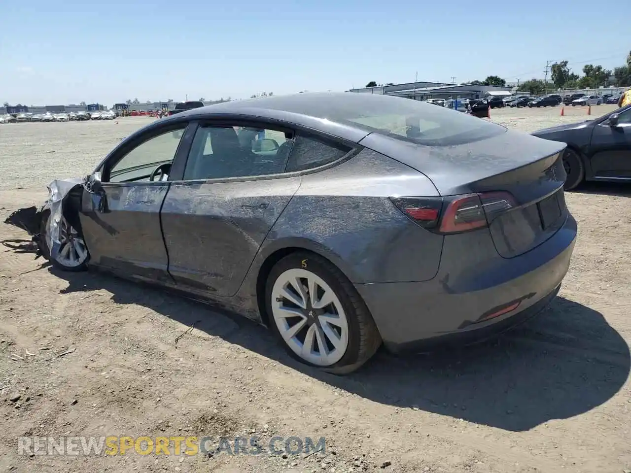 2 Photograph of a damaged car 5YJ3E1EA9PF706157 TESLA MODEL 3 2023