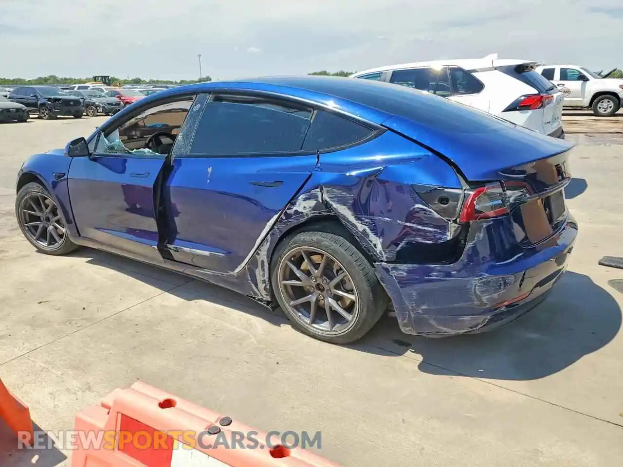 2 Photograph of a damaged car 5YJ3E1EAXPF385309 TESLA MODEL 3 2023