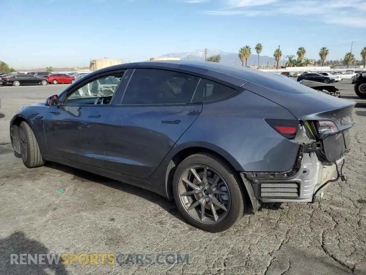 2 Photograph of a damaged car 5YJ3E1EAXPF385486 TESLA MODEL 3 2023