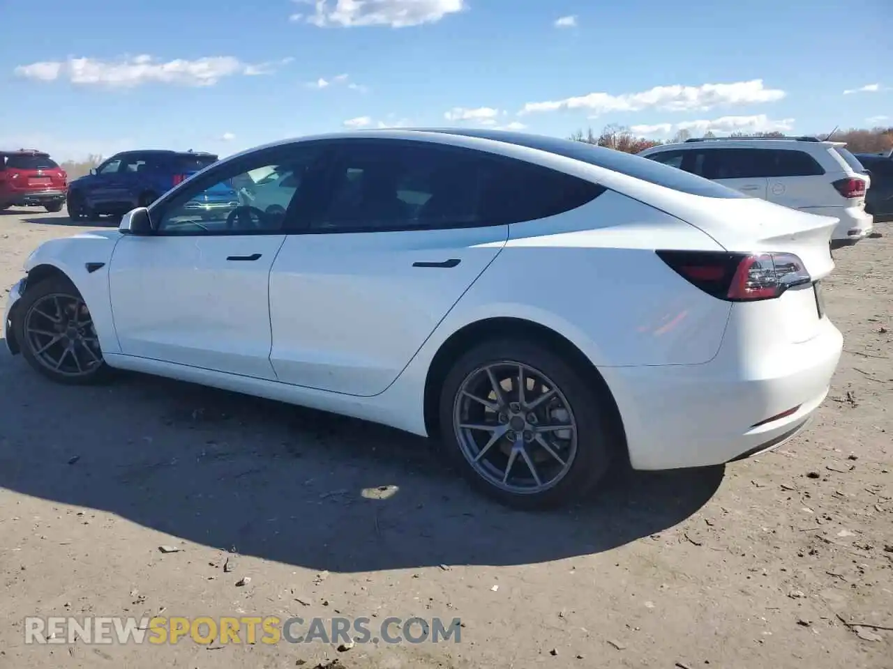 2 Photograph of a damaged car 5YJ3E1EAXPF385780 TESLA MODEL 3 2023