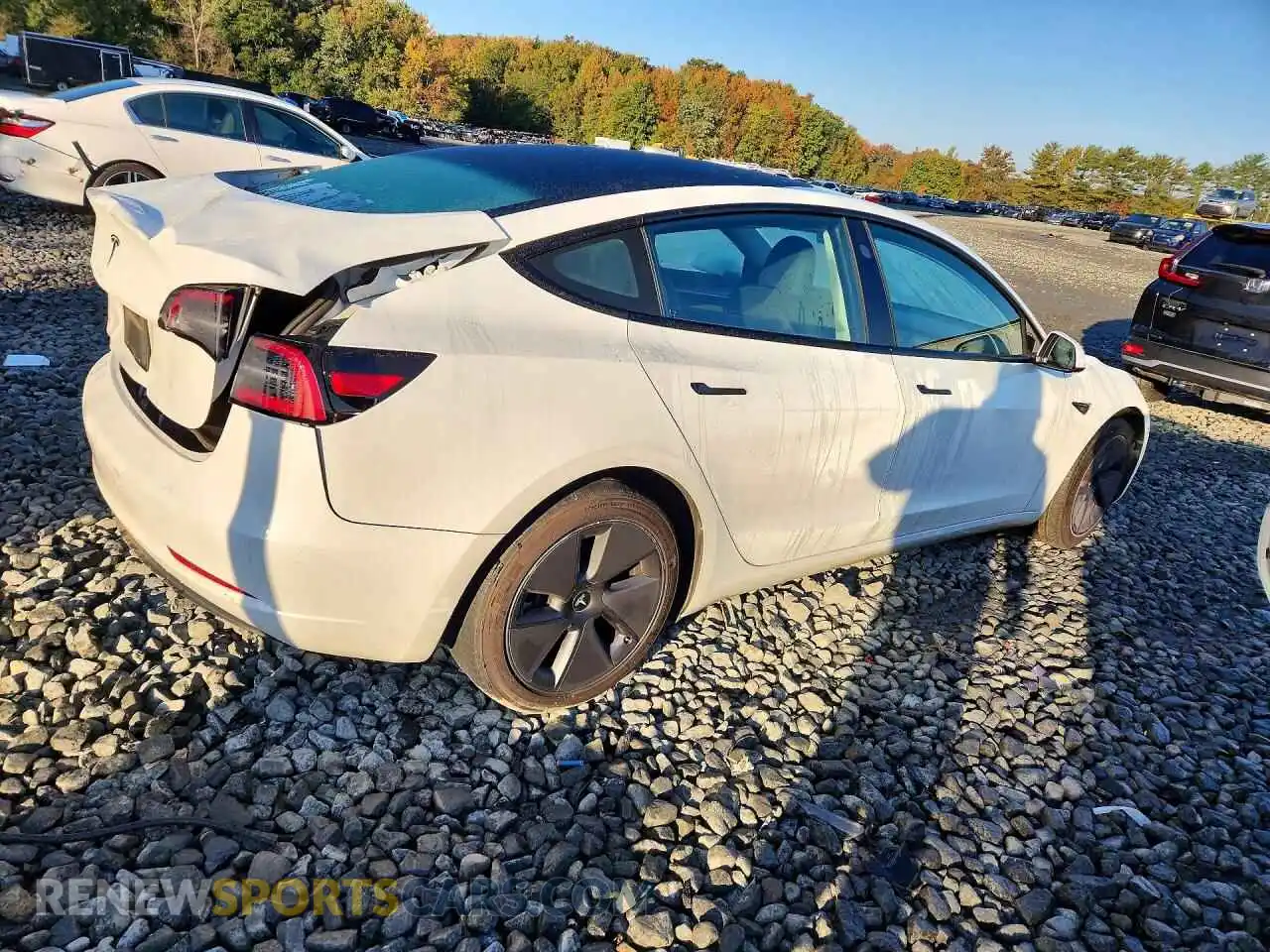 3 Фотография поврежденного автомобиля 5YJ3E1EAXPF396214 TESLA MODEL 3 2023