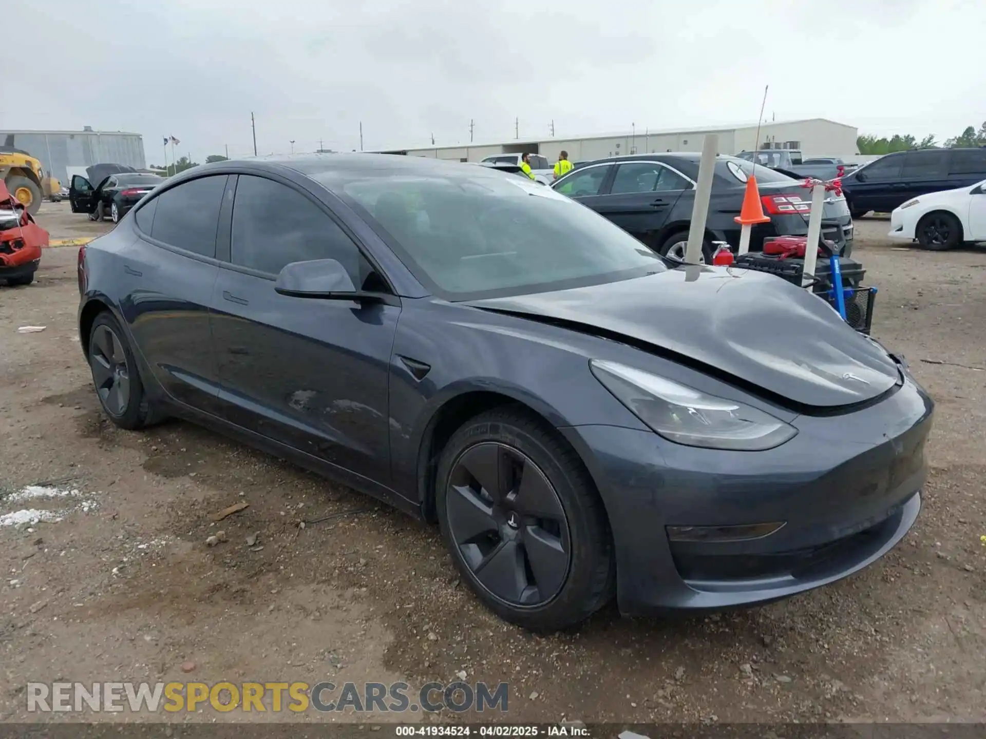 1 Photograph of a damaged car 5YJ3E1EAXPF397721 TESLA MODEL 3 2023