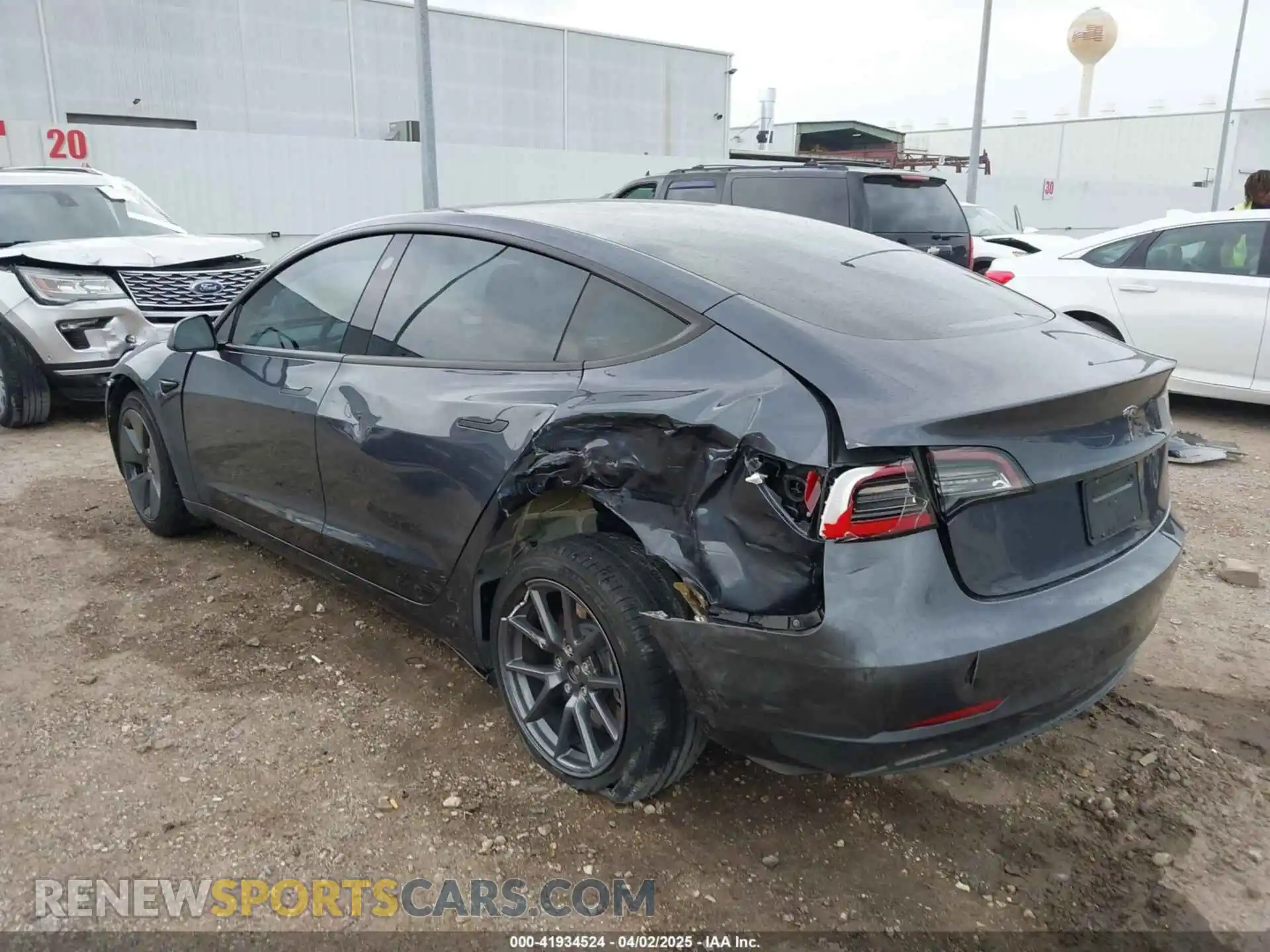 3 Photograph of a damaged car 5YJ3E1EAXPF397721 TESLA MODEL 3 2023