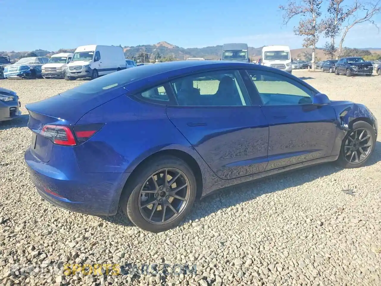 3 Photograph of a damaged car 5YJ3E1EAXPF404067 TESLA MODEL 3 2023
