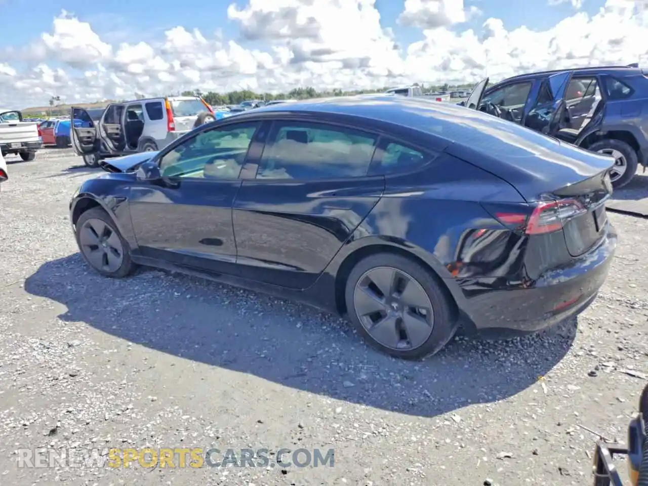 2 Photograph of a damaged car 5YJ3E1EAXPF426151 TESLA MODEL 3 2023