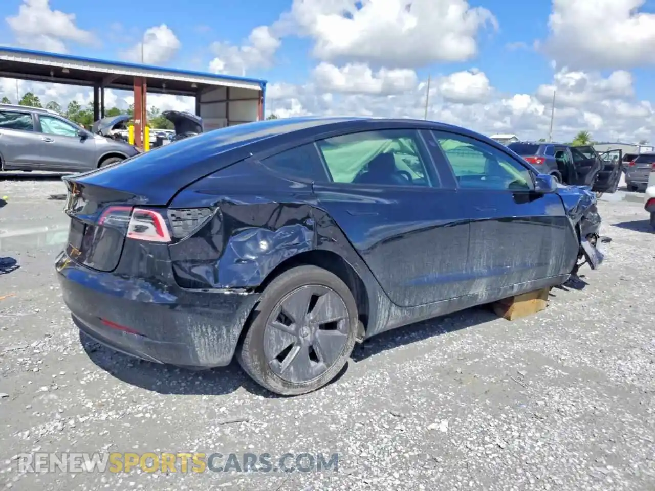 3 Photograph of a damaged car 5YJ3E1EAXPF426151 TESLA MODEL 3 2023