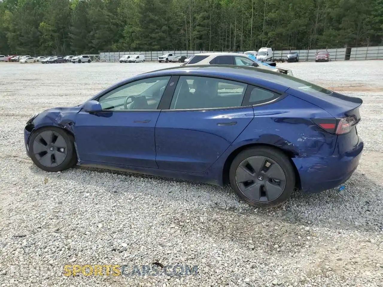 2 Photograph of a damaged car 5YJ3E1EAXPF430023 TESLA MODEL 3 2023