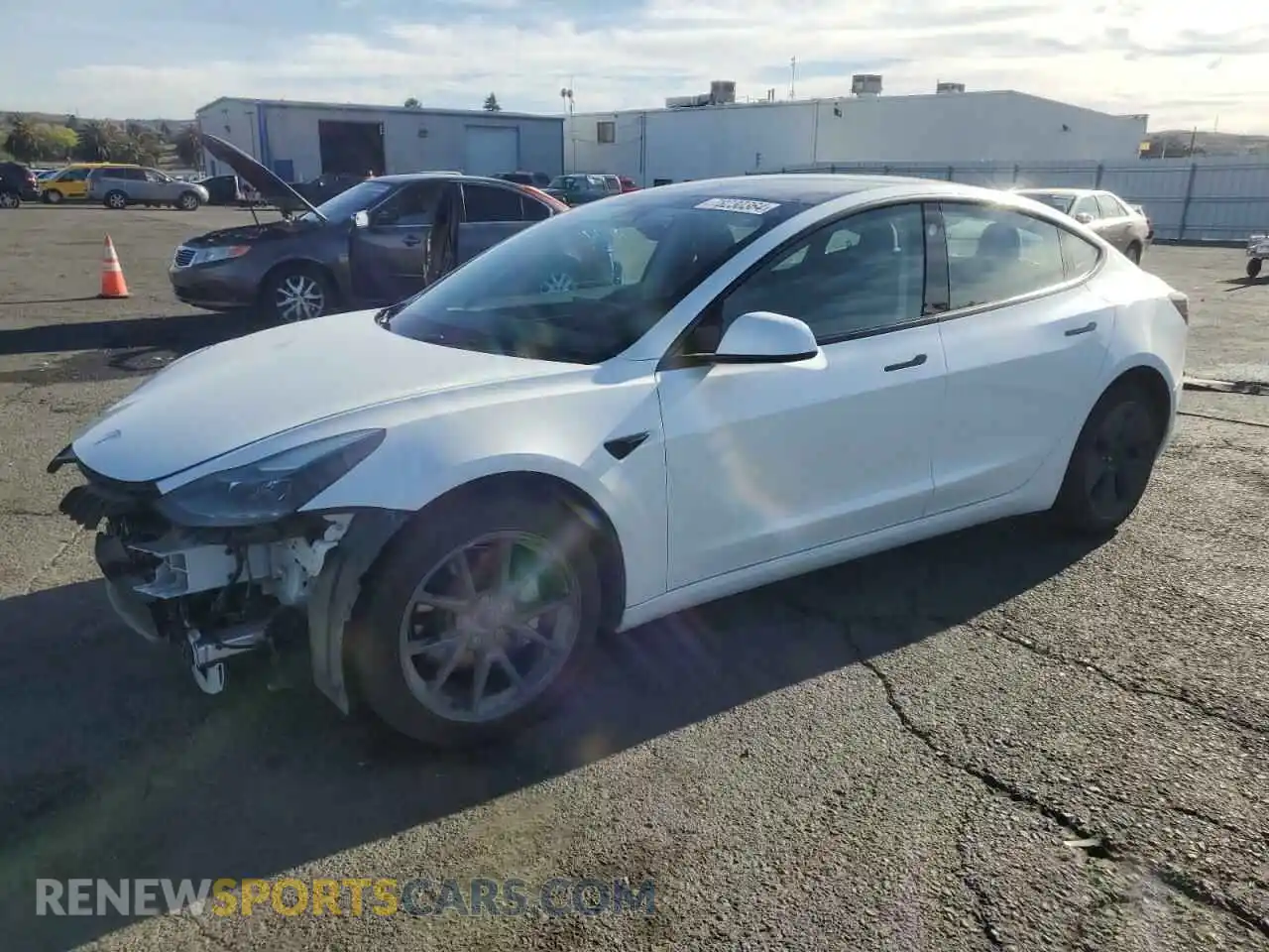 1 fotografías del automóvil dañado 5YJ3E1EAXPF432841 TESLA MODEL 3 2023