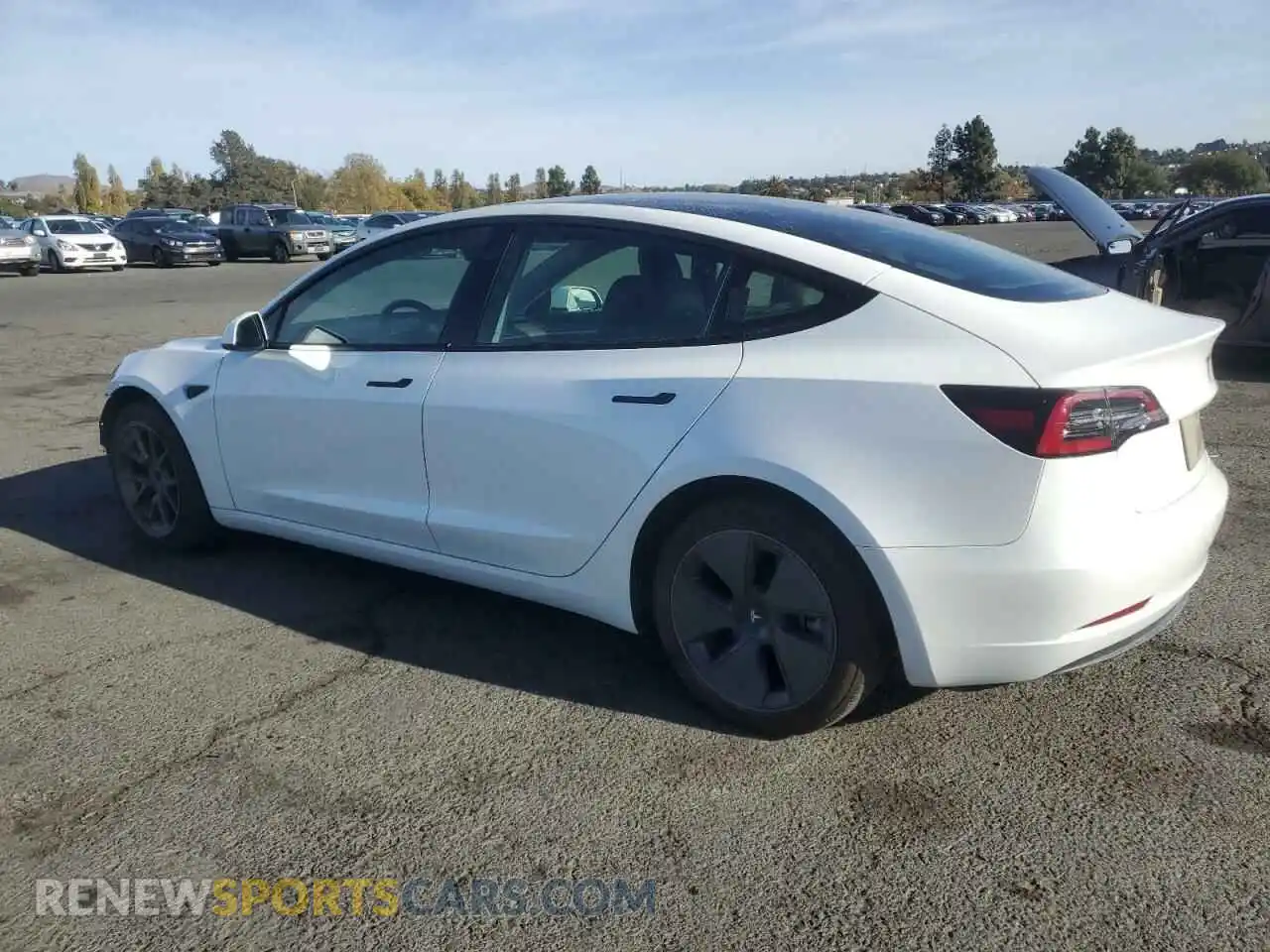 2 fotografías del automóvil dañado 5YJ3E1EAXPF432841 TESLA MODEL 3 2023