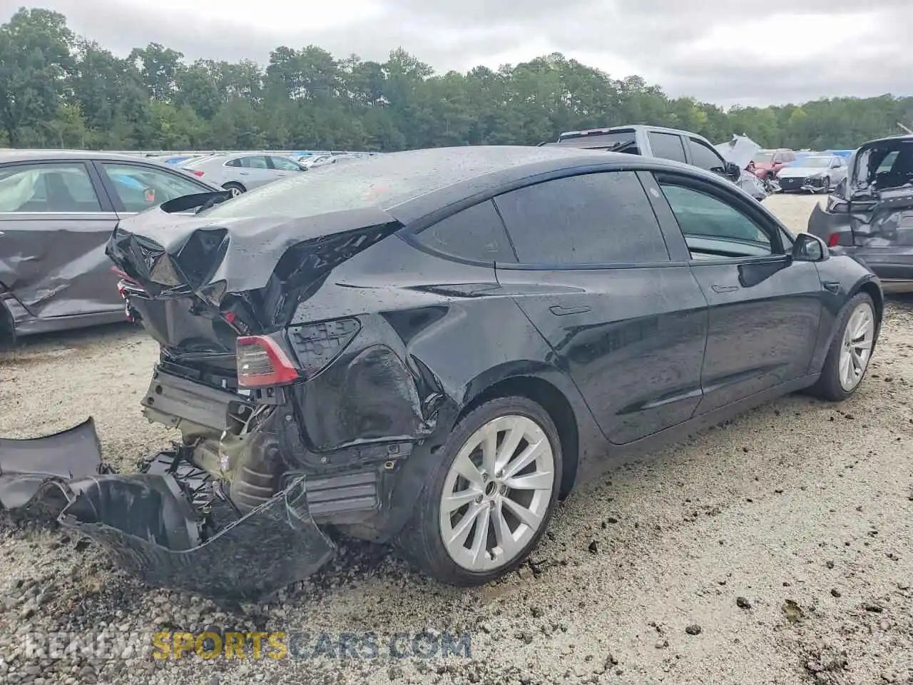 3 Фотография поврежденного автомобиля 5YJ3E1EAXPF434718 TESLA MODEL 3 2023
