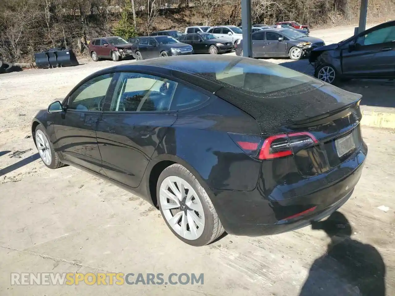 2 Photograph of a damaged car 5YJ3E1EAXPF438512 TESLA MODEL 3 2023