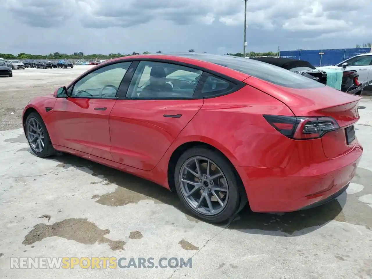 2 Photograph of a damaged car 5YJ3E1EAXPF449641 TESLA MODEL 3 2023