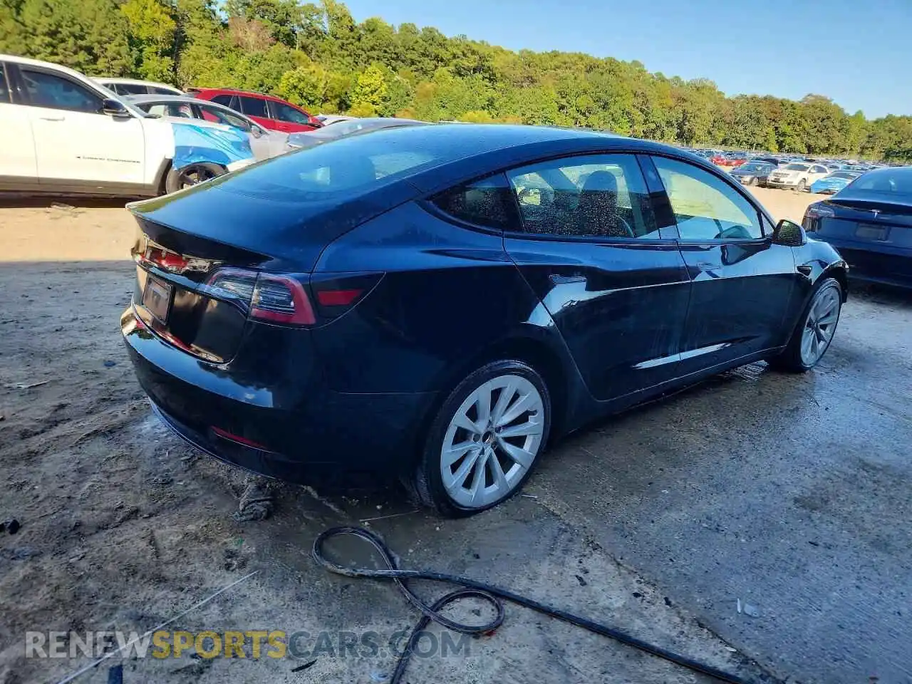 3 Photograph of a damaged car 5YJ3E1EAXPF449719 TESLA MODEL 3 2023