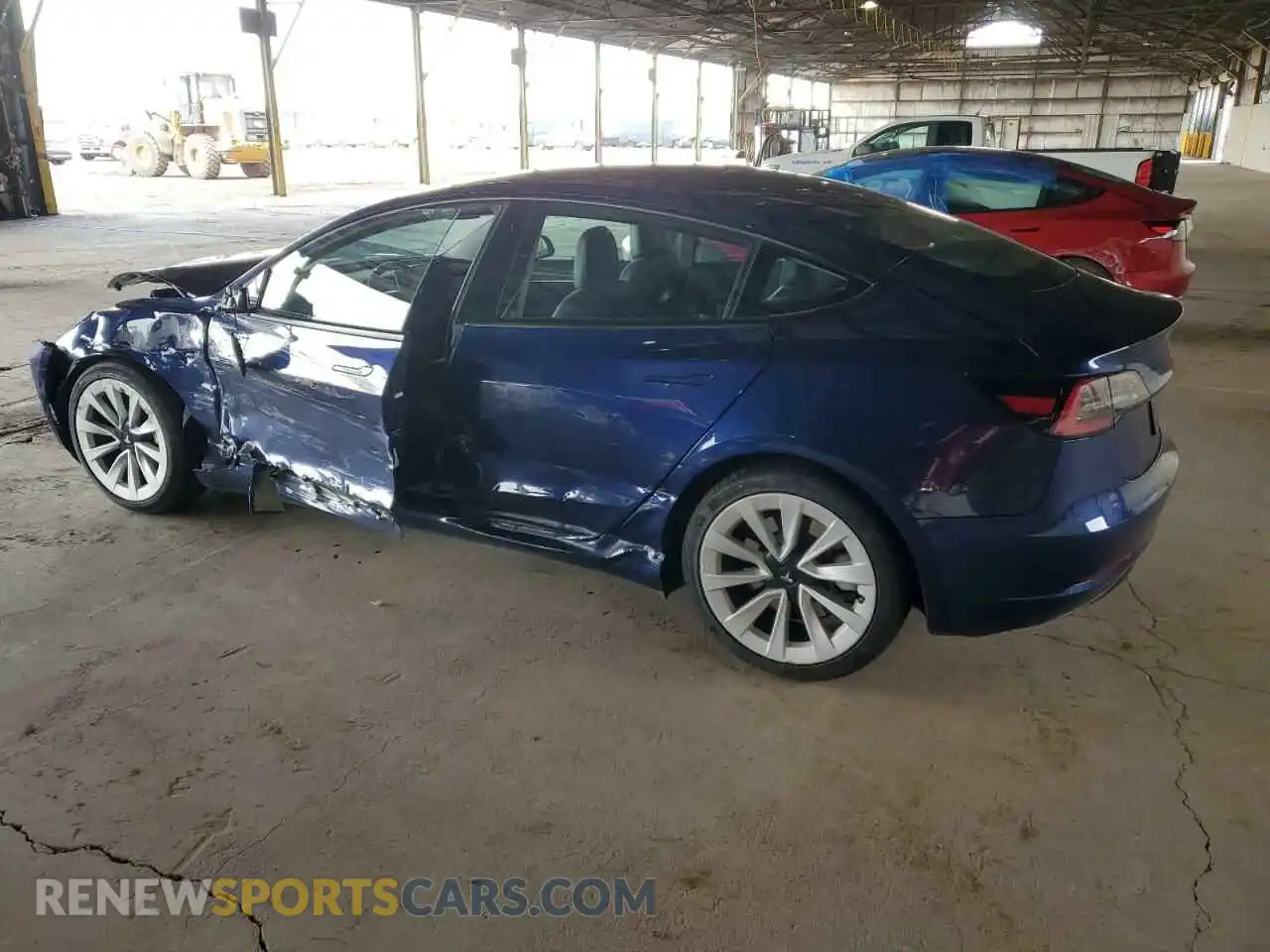 2 Photograph of a damaged car 5YJ3E1EAXPF449946 TESLA MODEL 3 2023