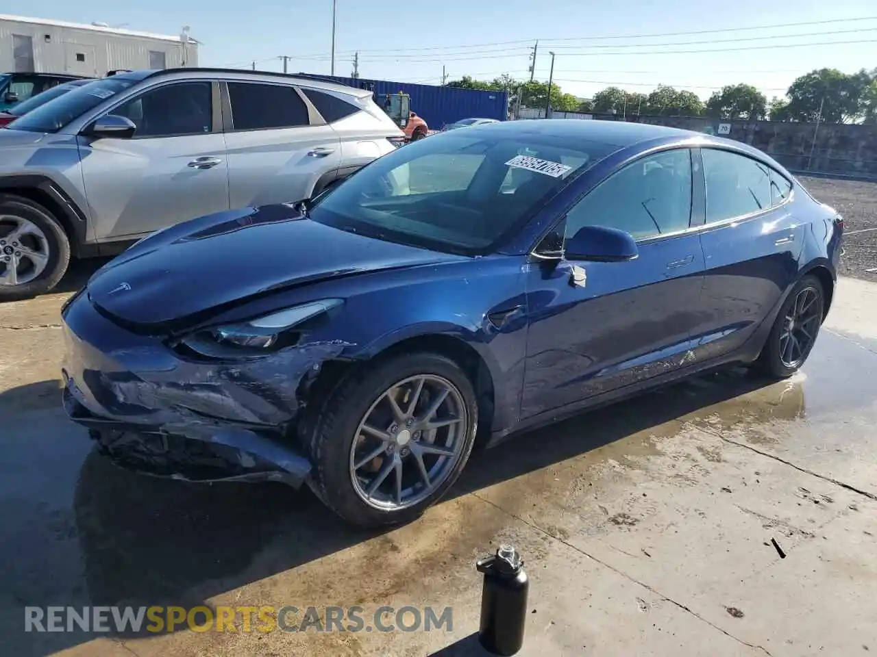 1 Photograph of a damaged car 5YJ3E1EAXPF450000 TESLA MODEL 3 2023
