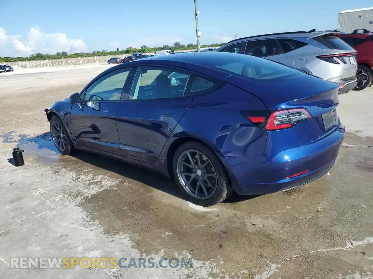 2 Photograph of a damaged car 5YJ3E1EAXPF450000 TESLA MODEL 3 2023