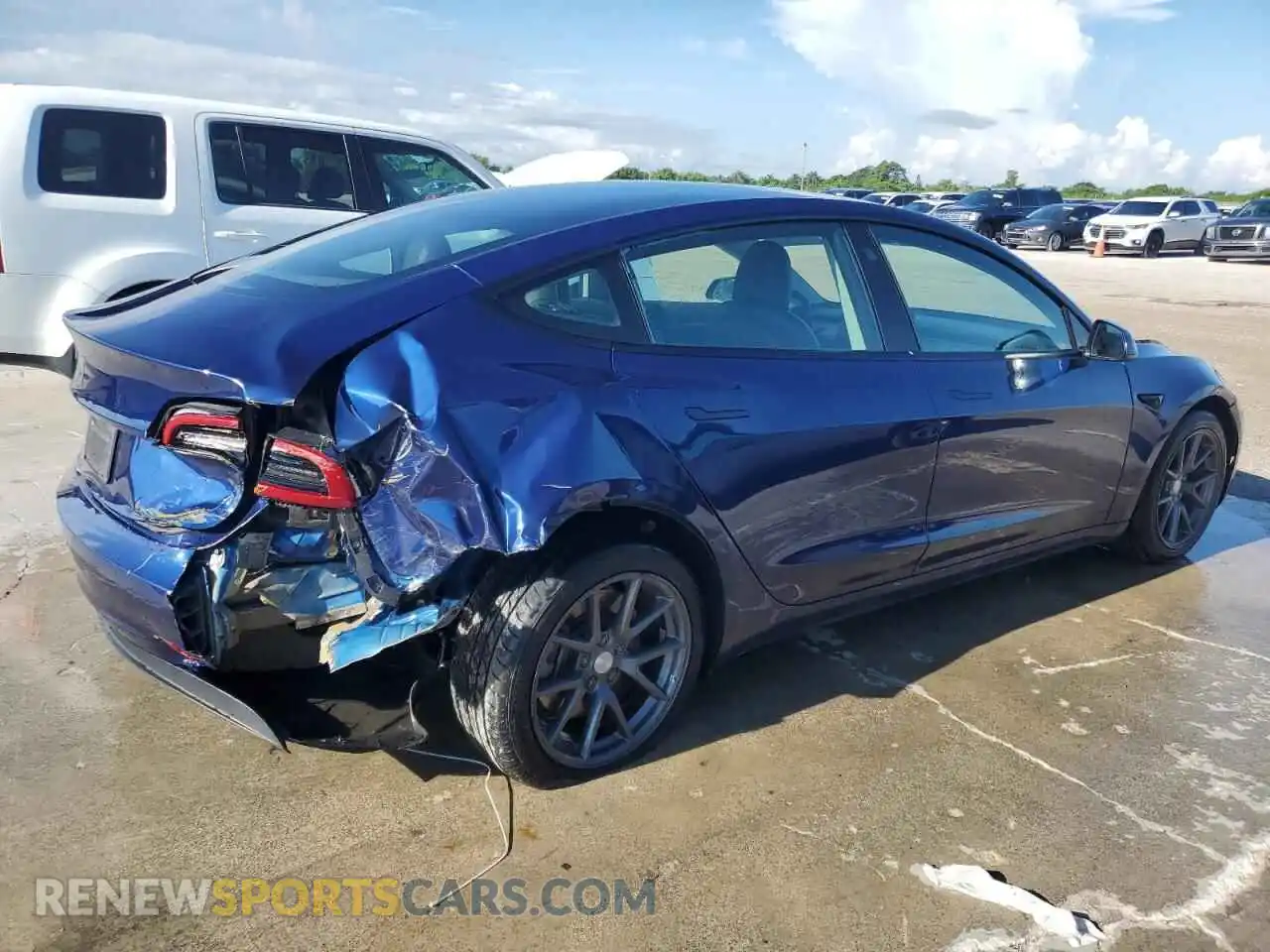 3 Photograph of a damaged car 5YJ3E1EAXPF450000 TESLA MODEL 3 2023