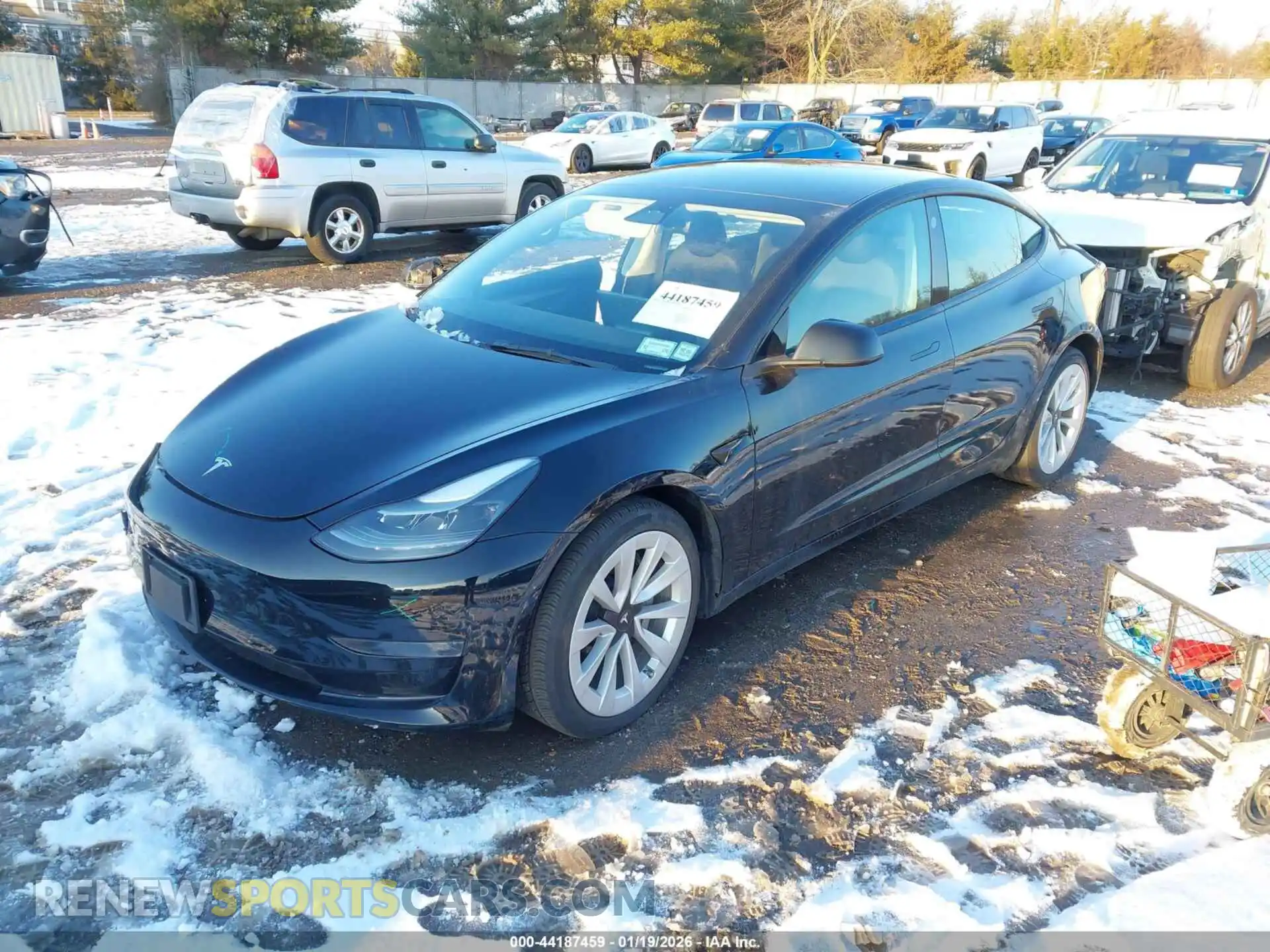 2 Photograph of a damaged car 5YJ3E1EAXPF451177 TESLA MODEL 3 2023