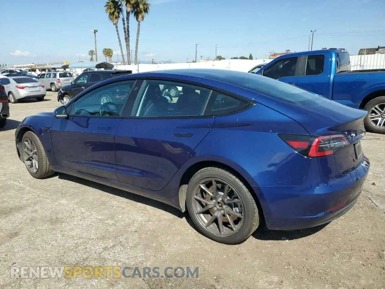 2 Photograph of a damaged car 5YJ3E1EAXPF451583 TESLA MODEL 3 2023