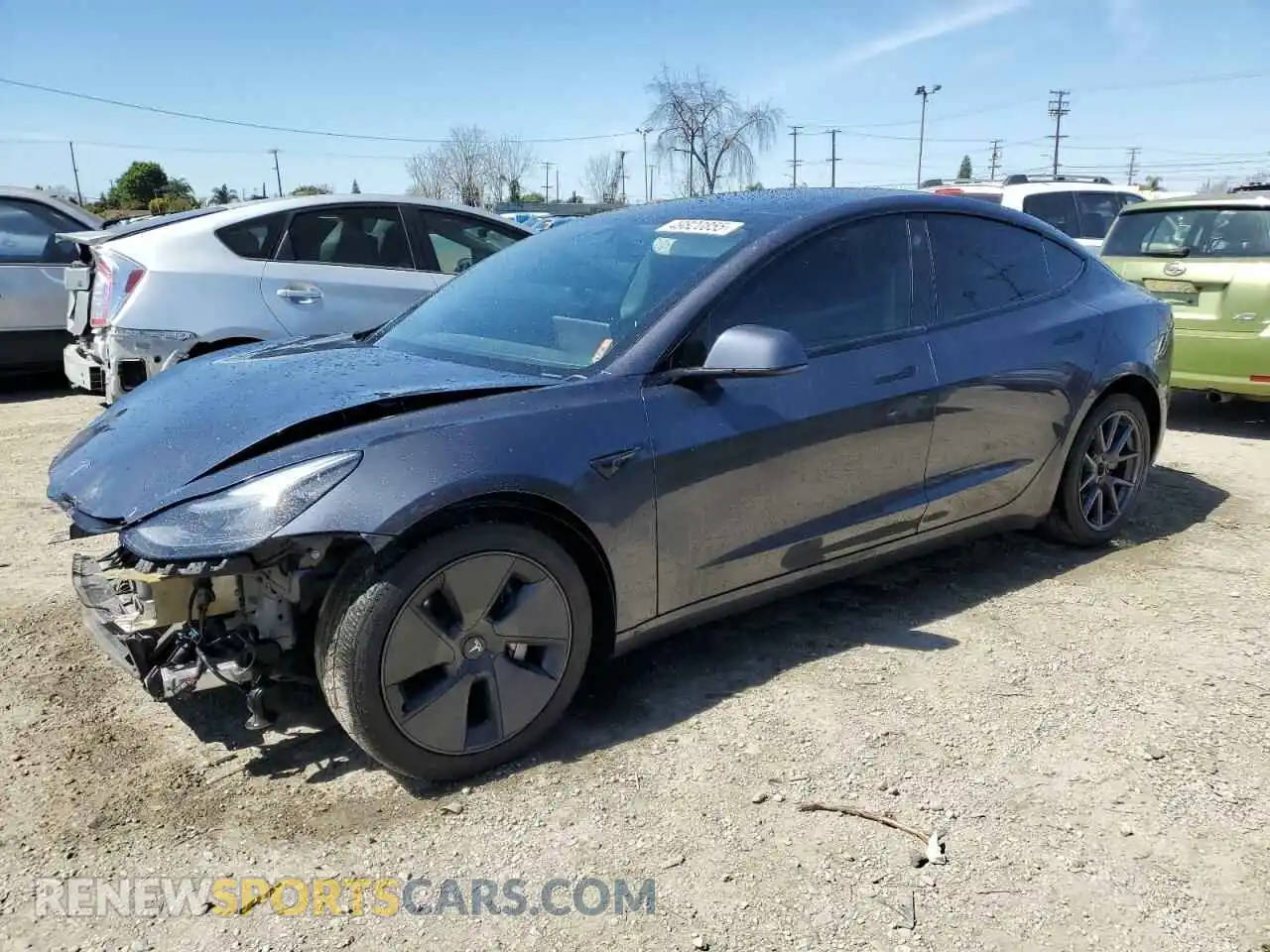 1 fotografías del automóvil dañado 5YJ3E1EAXPF451597 TESLA MODEL 3 2023