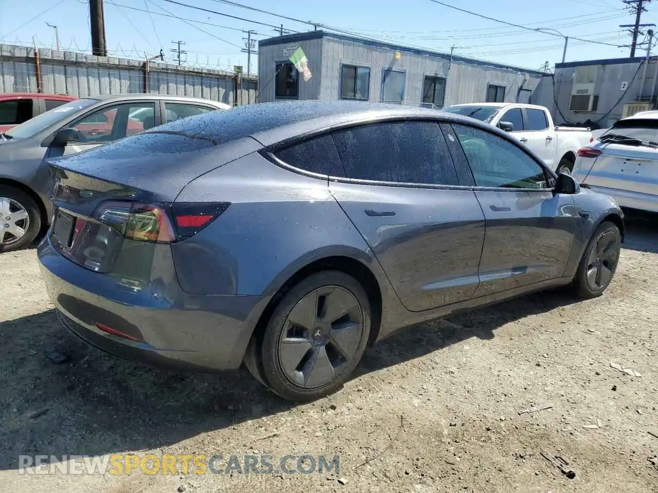 3 fotografías del automóvil dañado 5YJ3E1EAXPF451597 TESLA MODEL 3 2023
