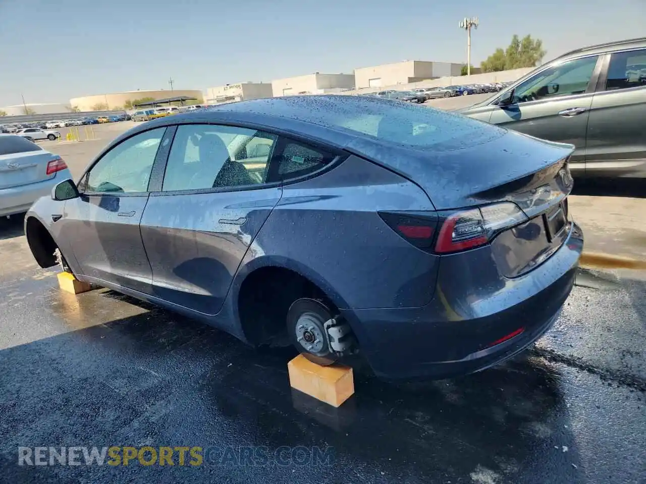 2 Photograph of a damaged car 5YJ3E1EAXPF451860 TESLA MODEL 3 2023