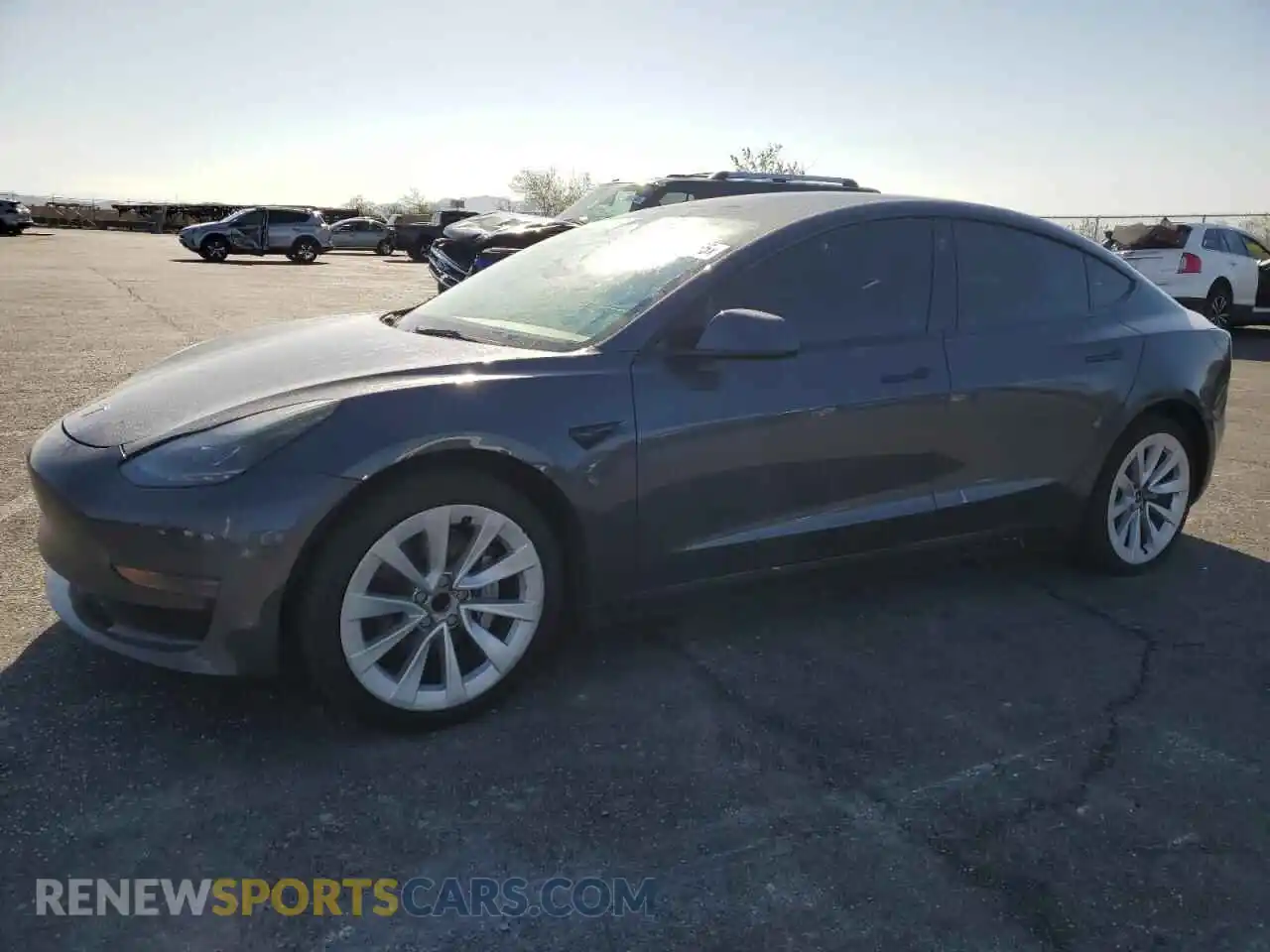 1 Photograph of a damaged car 5YJ3E1EAXPF455780 TESLA MODEL 3 2023