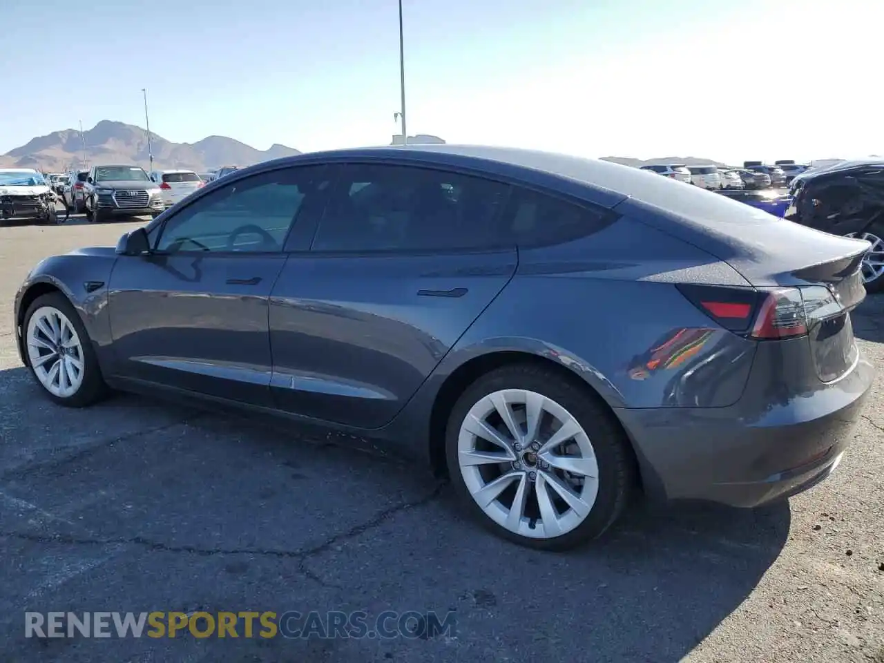 2 Photograph of a damaged car 5YJ3E1EAXPF455780 TESLA MODEL 3 2023
